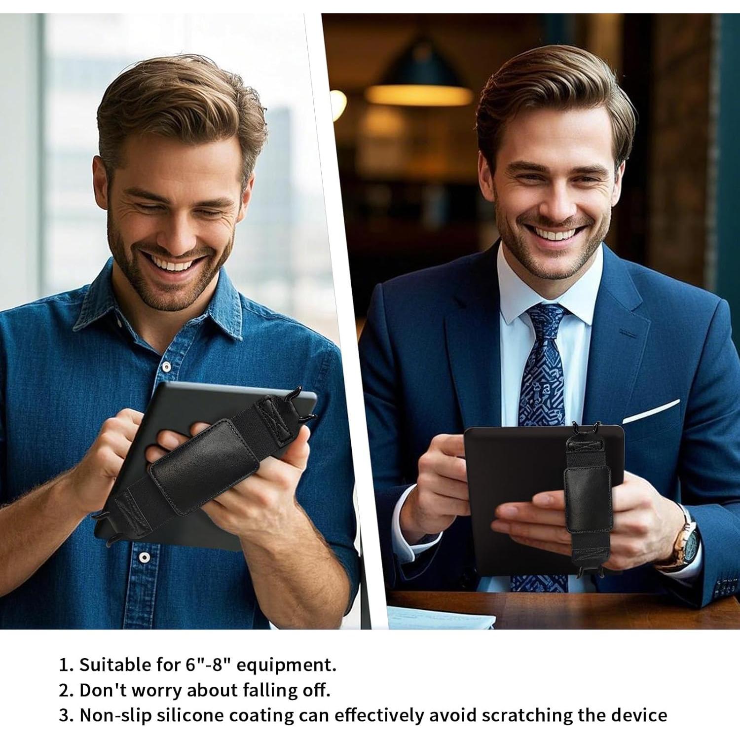 Correa de Mano Gowjaw para Tablets 6-7" (15.24-17.78 cm) Negra