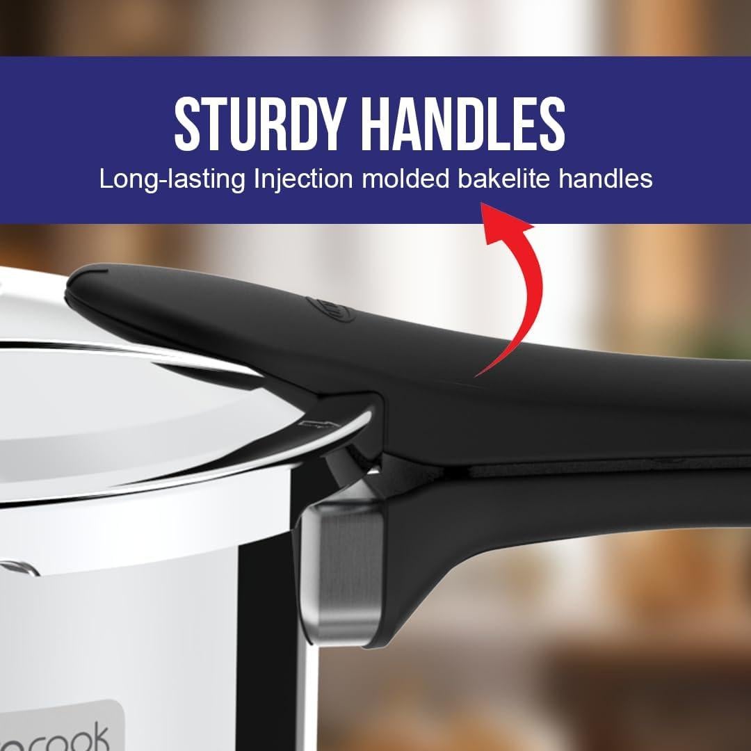 Olla a Presión ULTRA de Acero Inoxidable 2L con Tapa Exterior