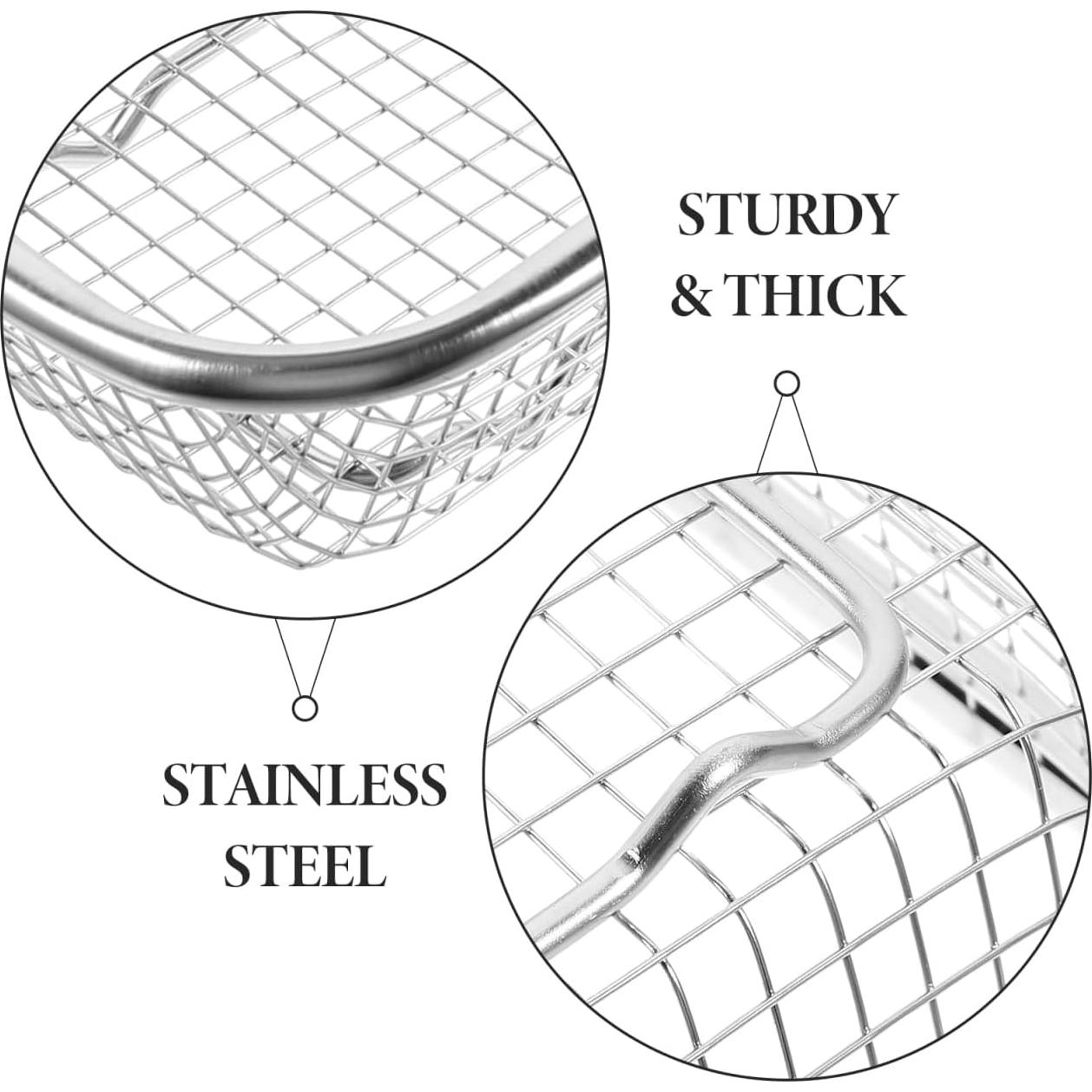 Colador sobre fregadero Ciieeo de acero inoxidable 31x12cm