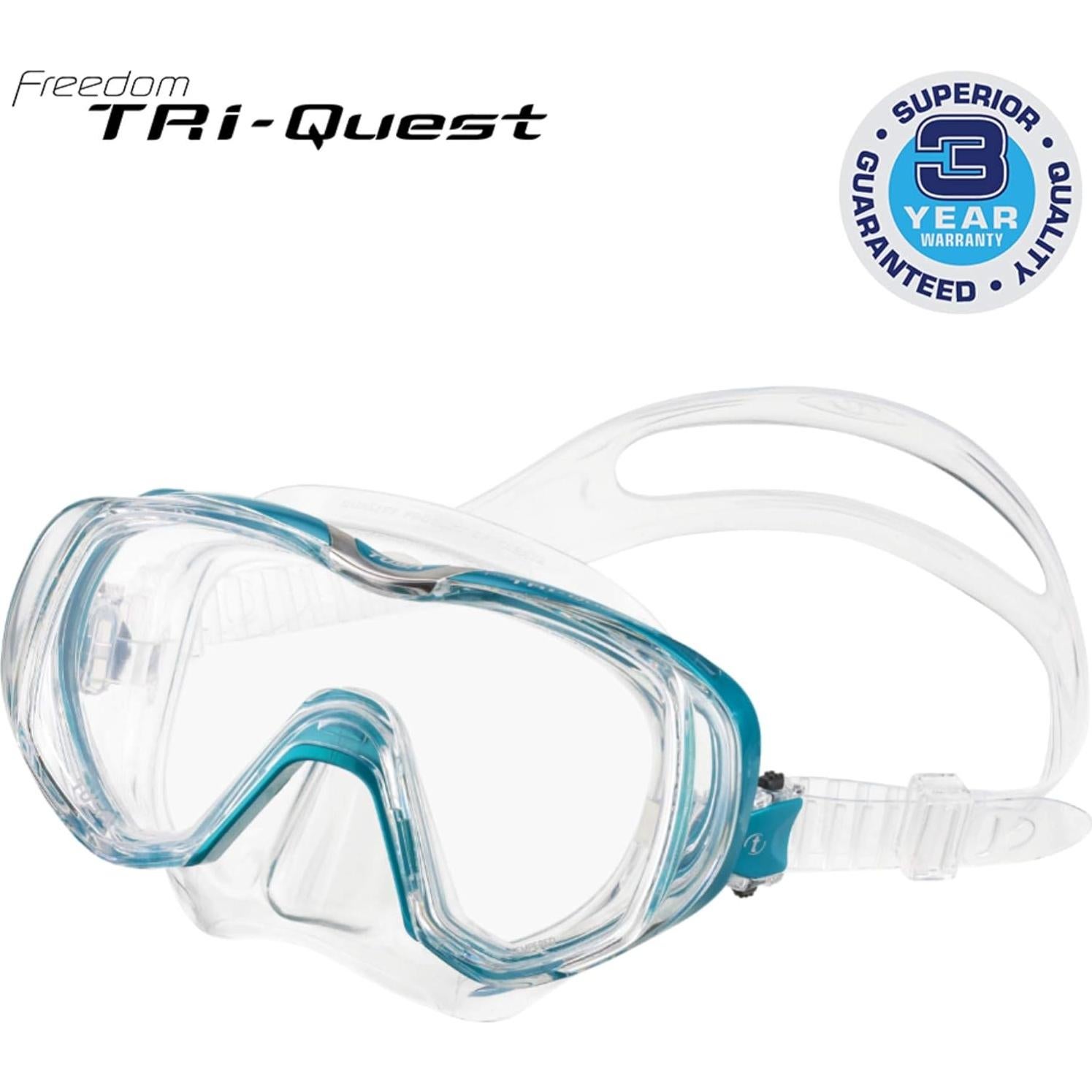Máscara de Buceo TUSA M-3001 Freedom Tri-Quest Unisex
