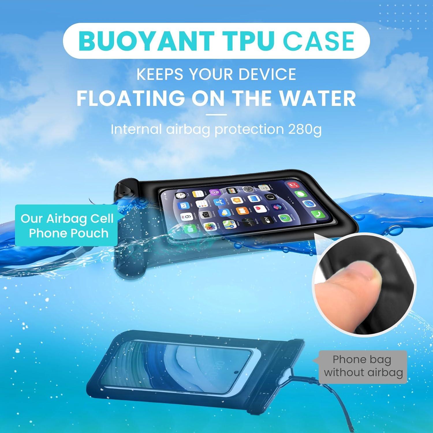 Funda Flotante Impermeable AXIIJGL para Smartphones 7.2"