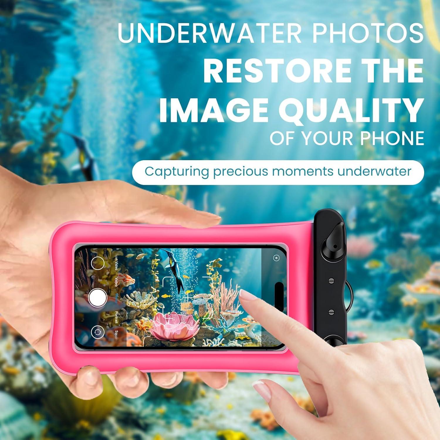 Funda Flotante Impermeable AXIIJGL para Smartphones 7.2"