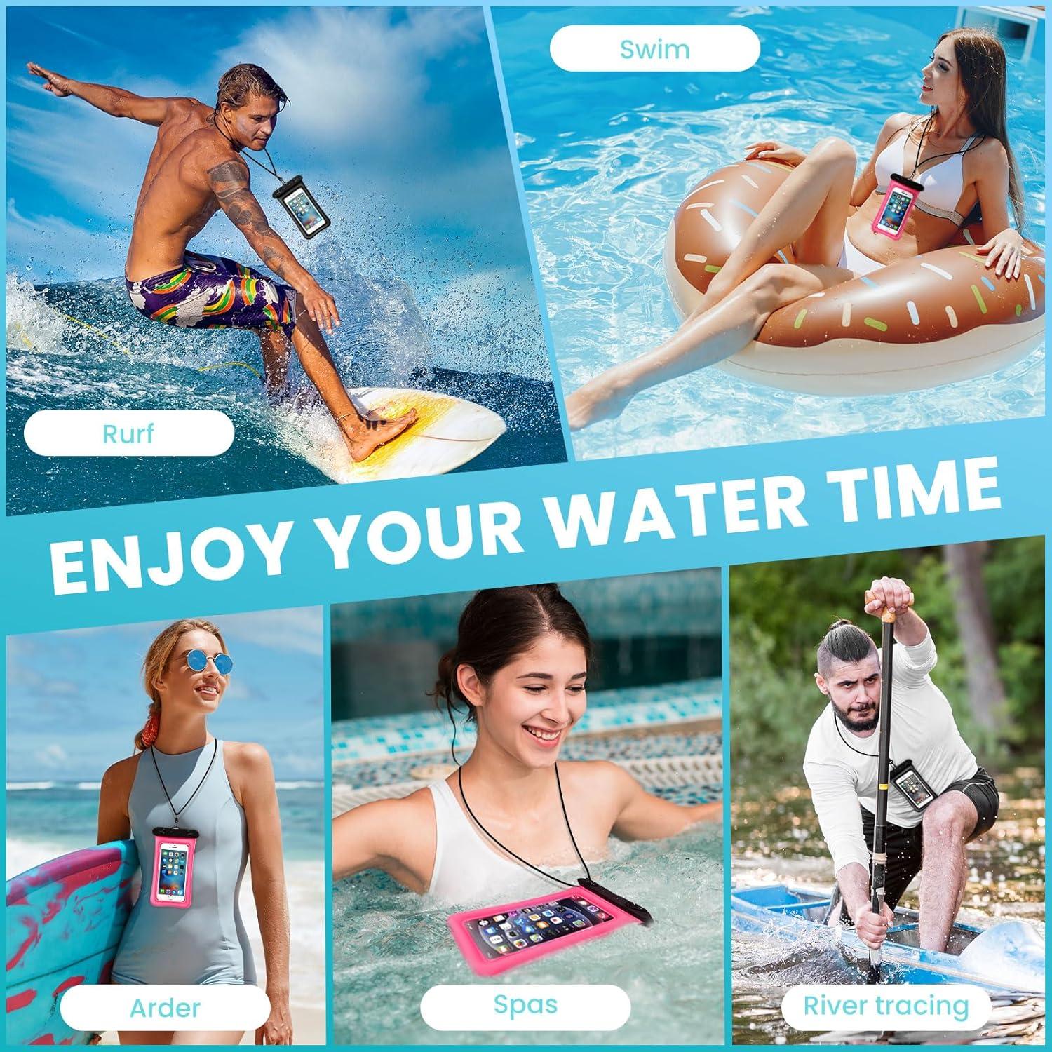 Funda Flotante Impermeable AXIIJGL para Smartphones 7.2"