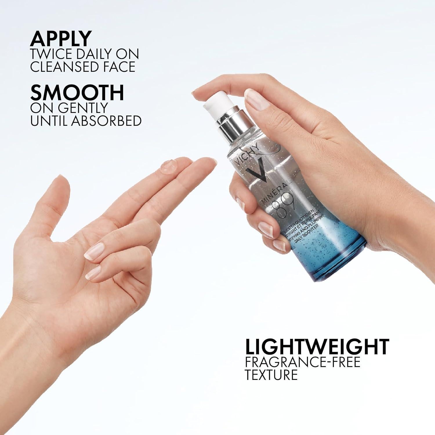 Suero Vichy Mineral 89 30ml Ácido Hialurónico Hidratante