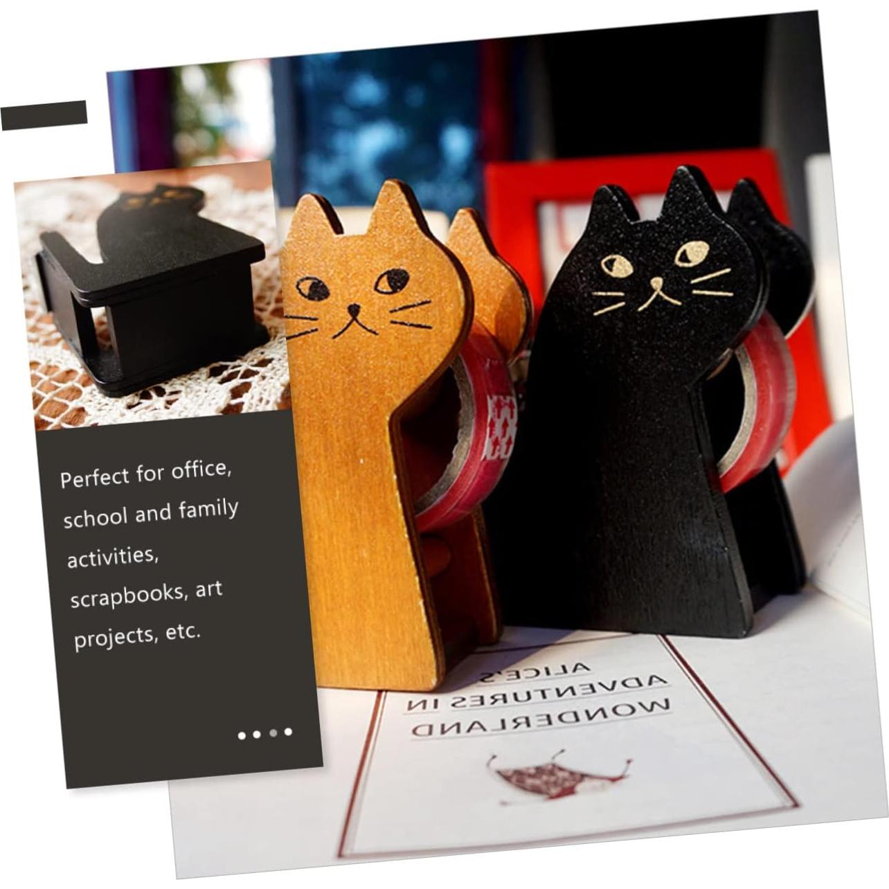 Soporte para Cinta de Gato Vintage STOBOK - Dispensador de Escritorio