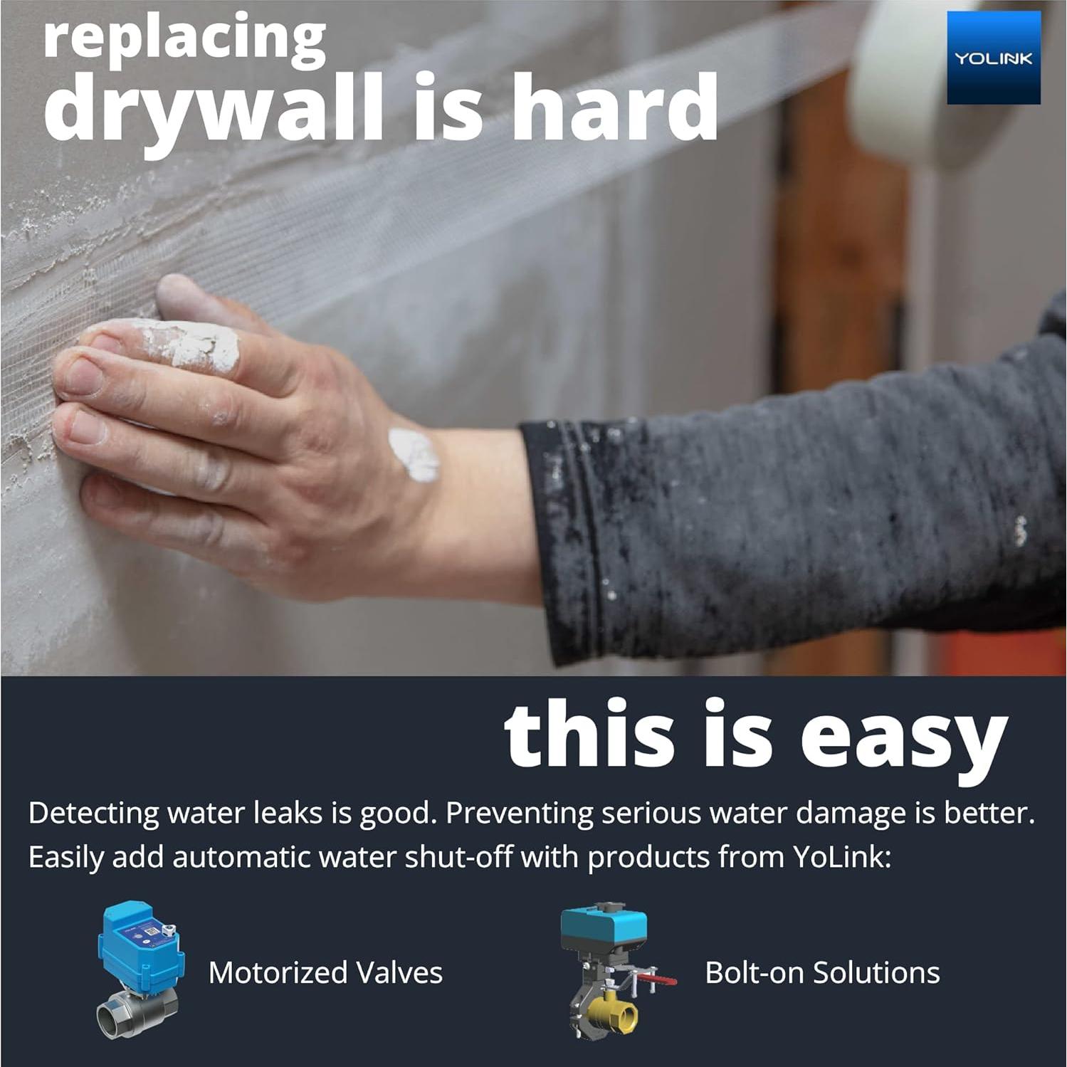 Kit de Inicio Hogar Inteligente YoLink con 4 Sensores de Agua