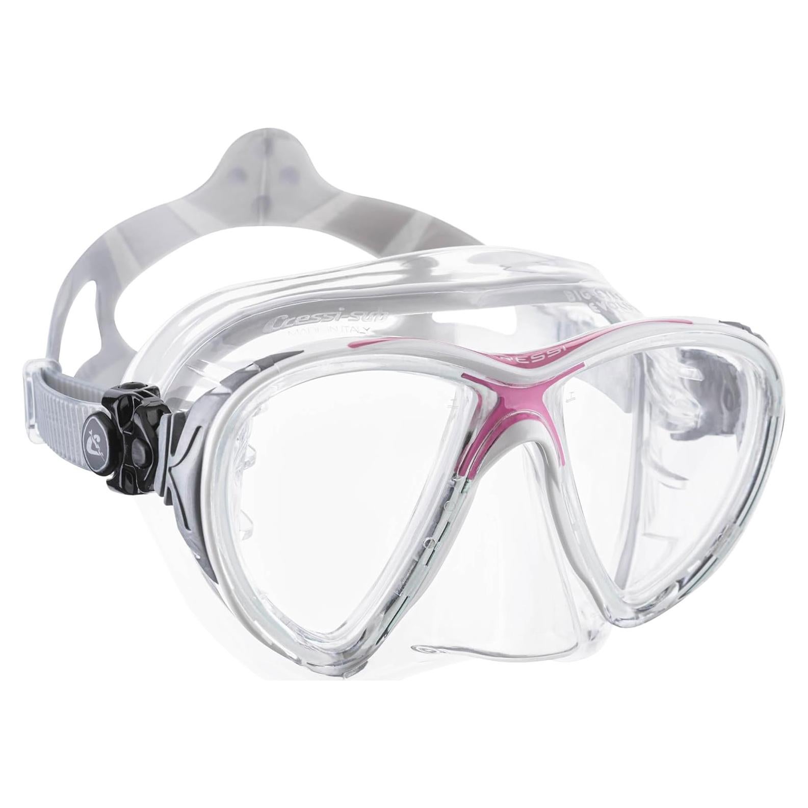 Cressi Máscara de Buceo Big Eyes Evolution Crystal - Unisex