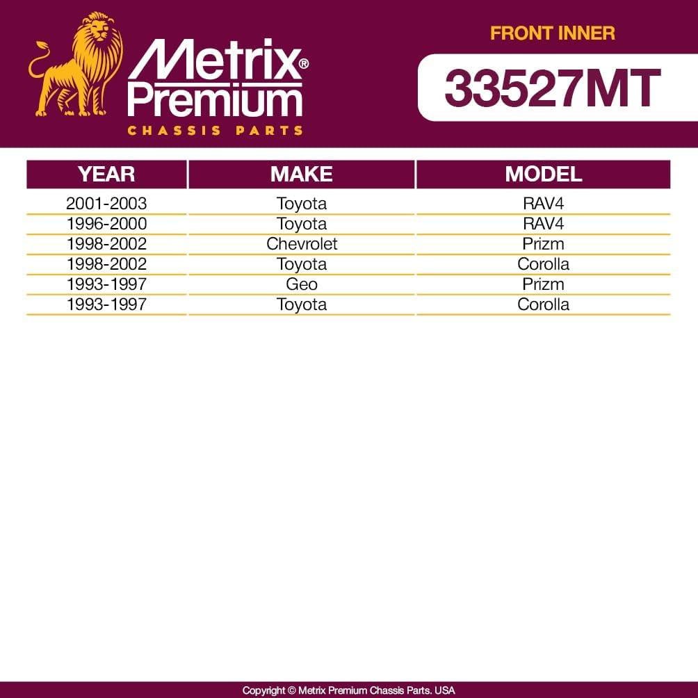 Extremo de Varilla de Dirección Interna Metrix 33527MT Toyota RAV4