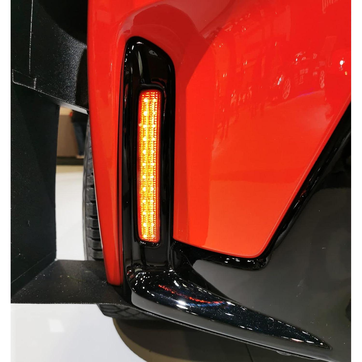 Luz Reflectora LED iJDMTOY Roja para Toyota GR Corolla 2023