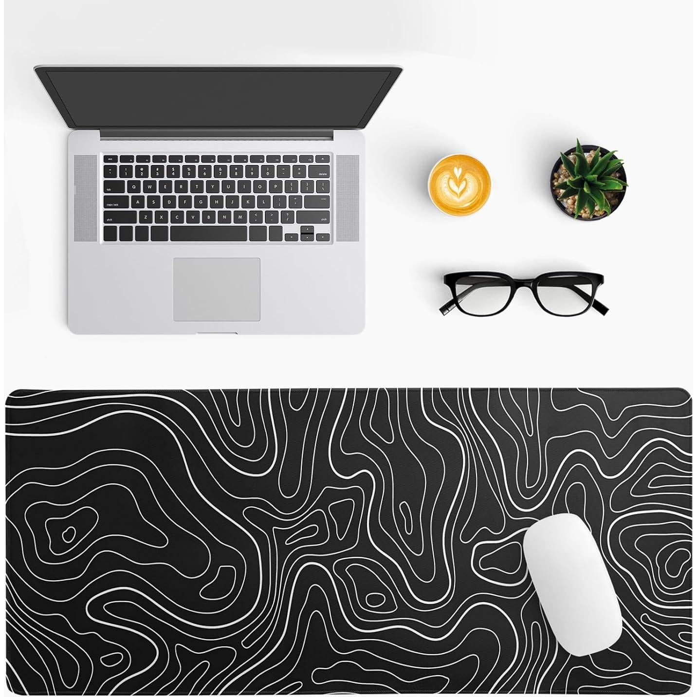 Alfombrilla de Ratón Brecoy XL Antideslizante 800x300mm Negra