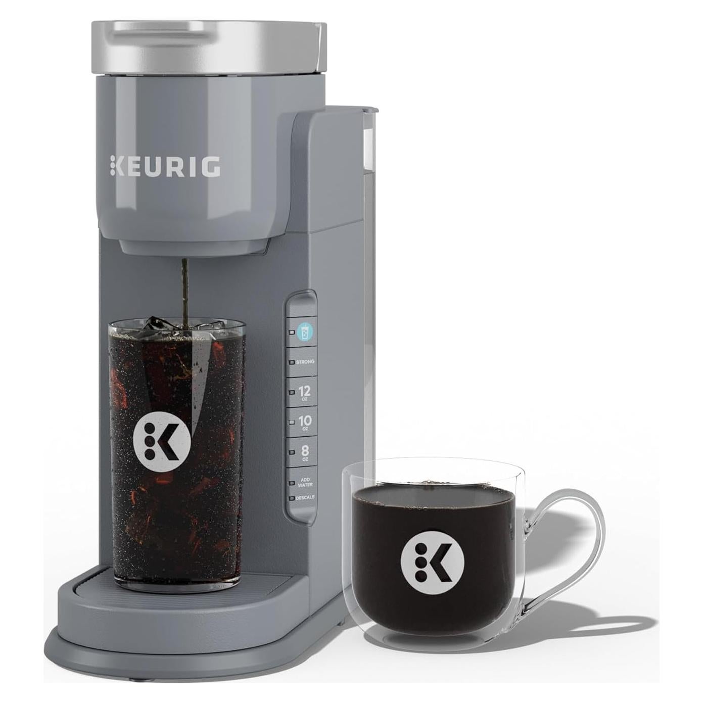Cafetera Keurig K-Iced Gris, Prepara Café Helado y Caliente