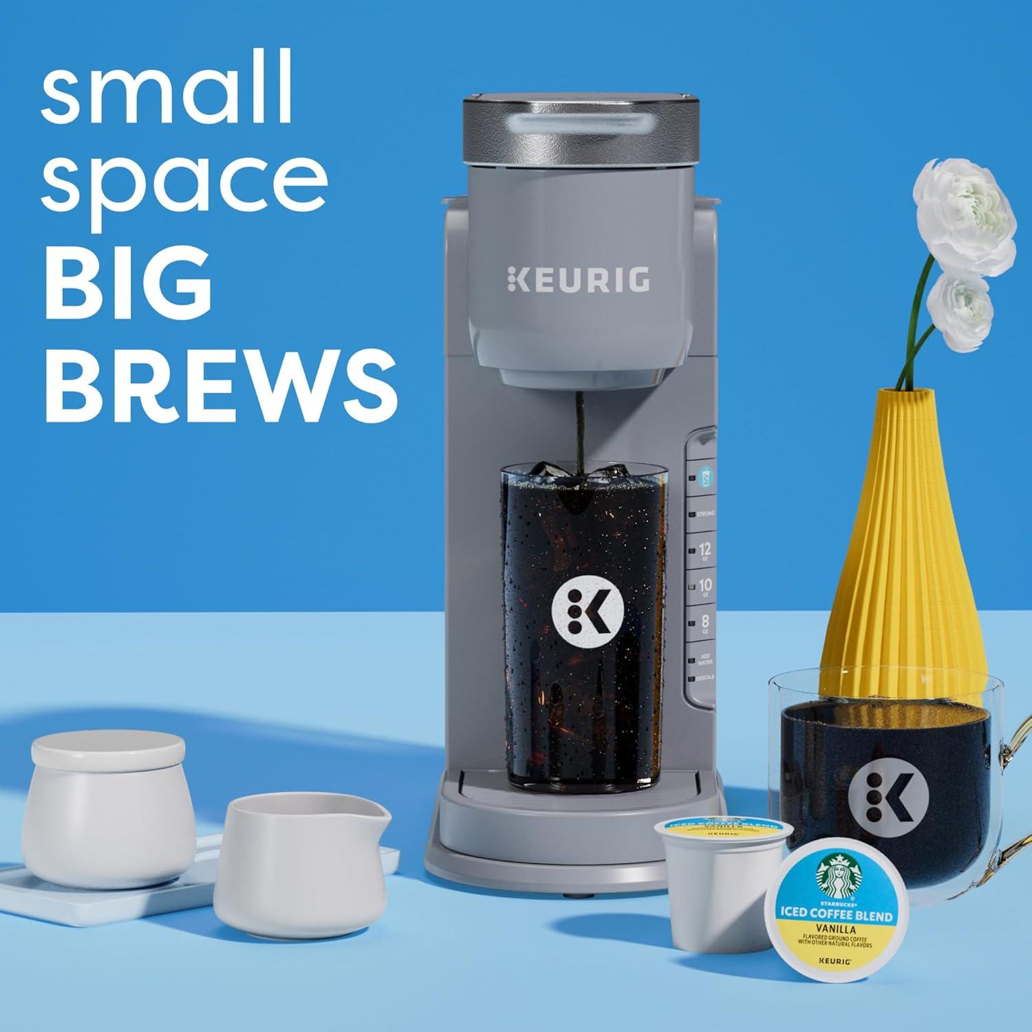 Cafetera Keurig K-Iced Gris, Prepara Café Helado y Caliente