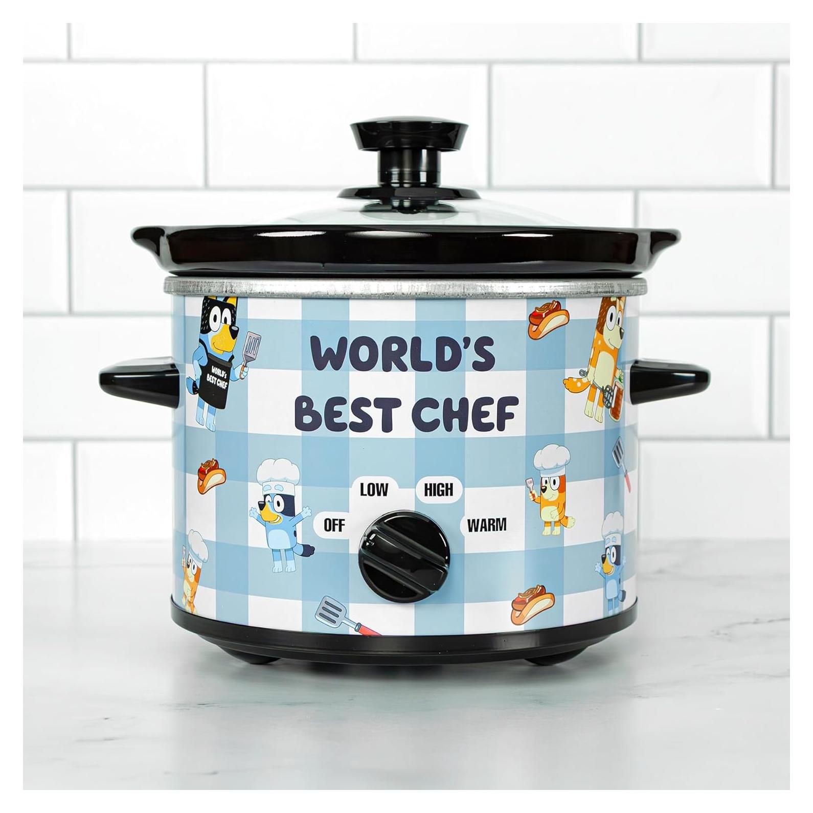 Olla de Cocción Lenta Uncanny Brands Bluey 1.81kg Cerámica