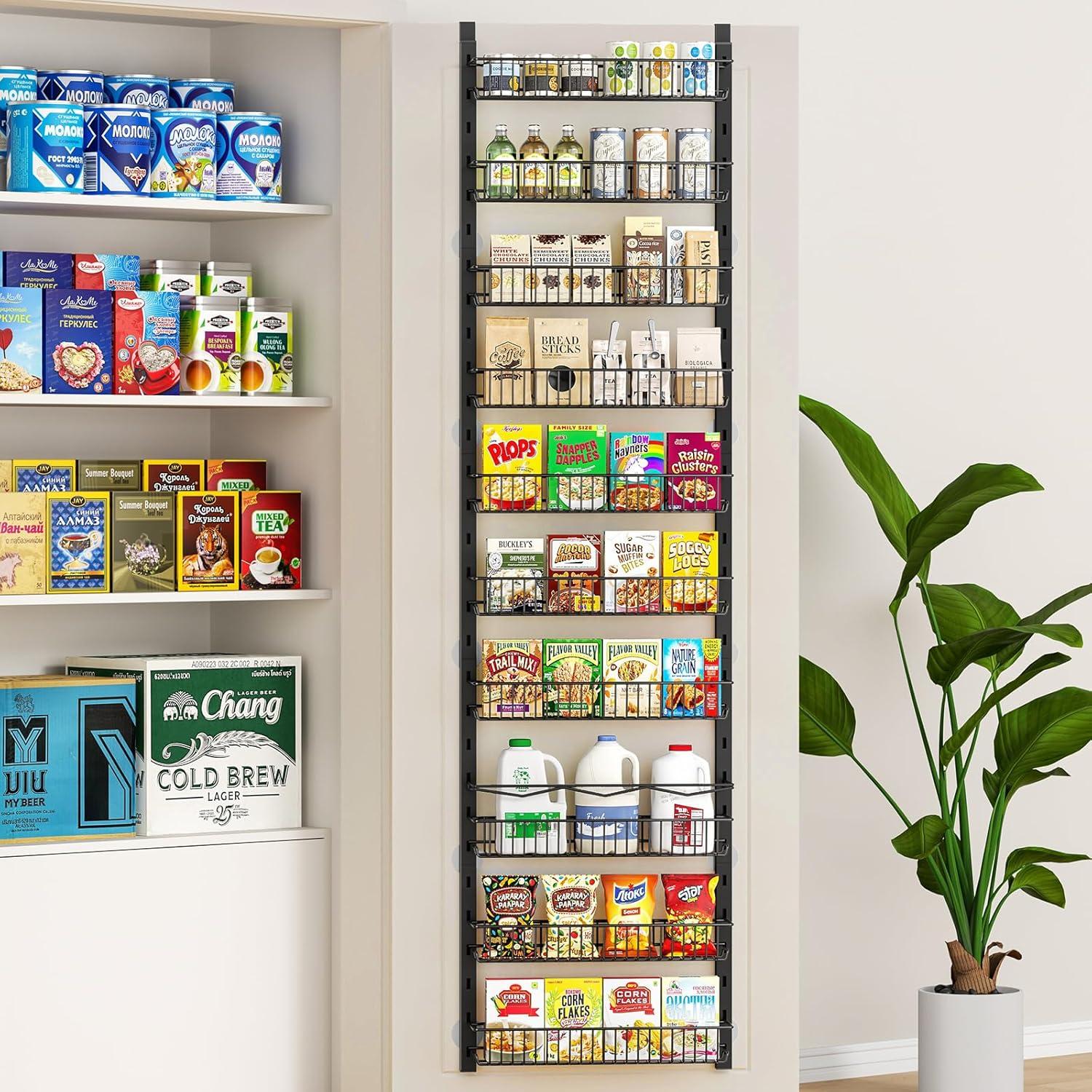 Organizador de despensa MIAOLI 10 niveles ajustable negro