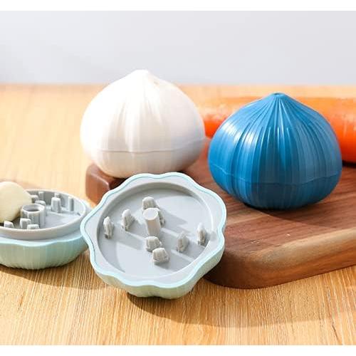 Molinillo Manual de Ajo WOIWO Blanco - Utensilio de Cocina