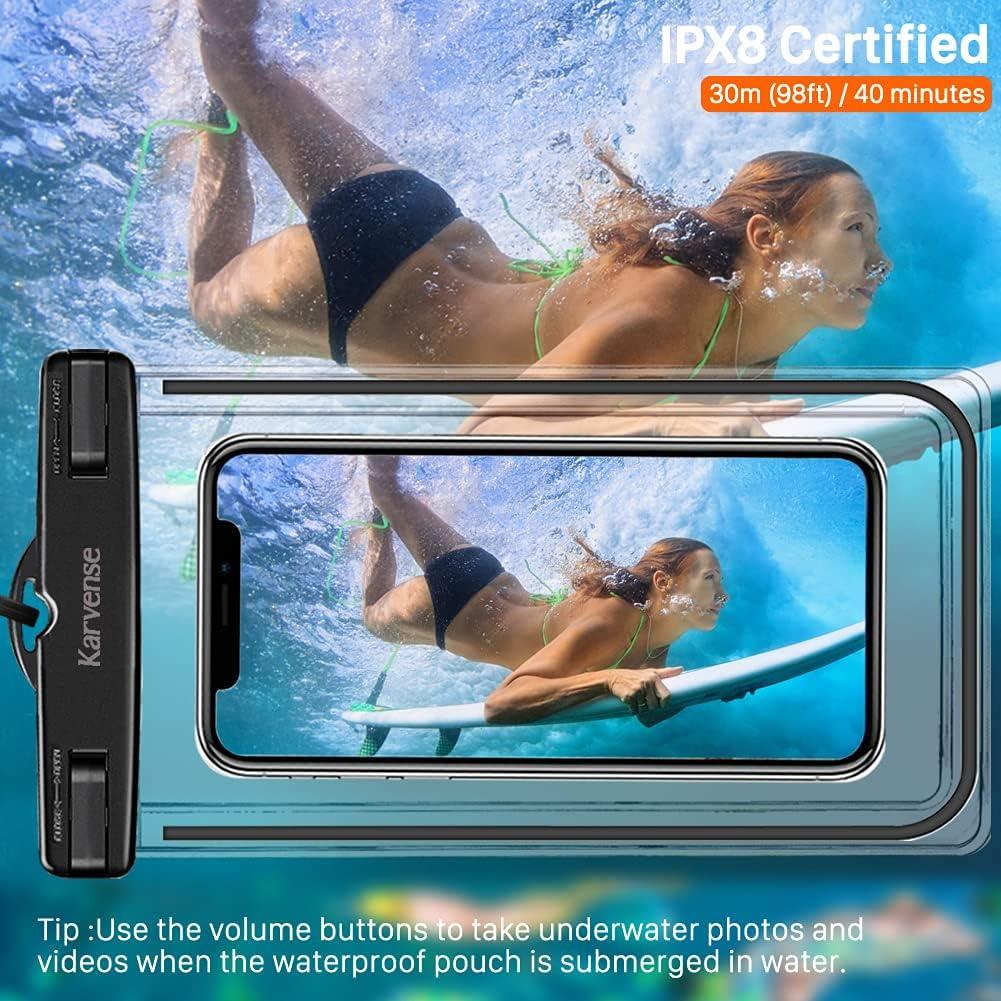 Funda Impermeable Karvense 4 Pzs para Teléfono 6.9"