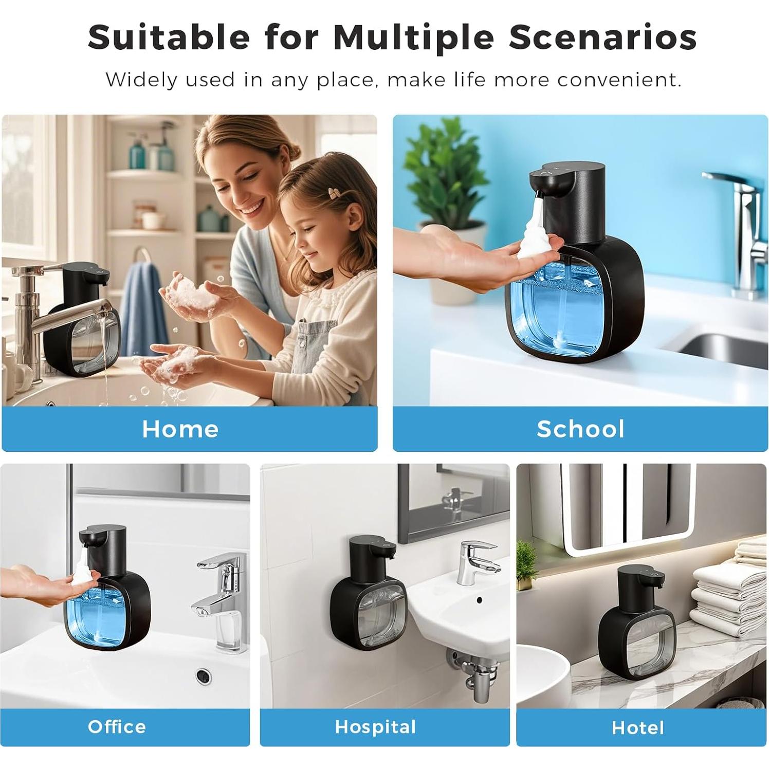 Dispensador Automático de Jabón Espumoso DODO MEKIA 500ml