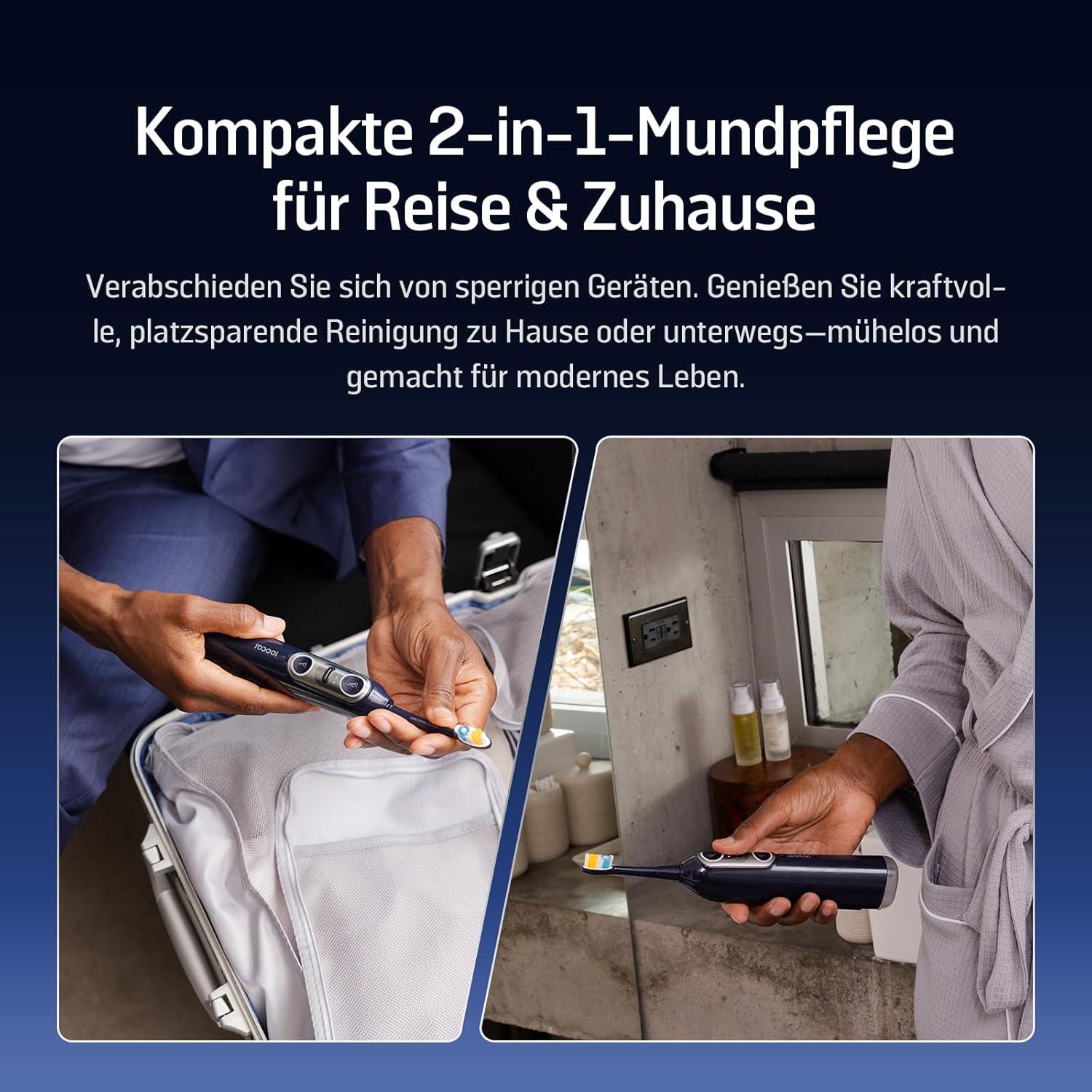 Cepillo de dientes eléctrico Soocas NEOS II con irrigador