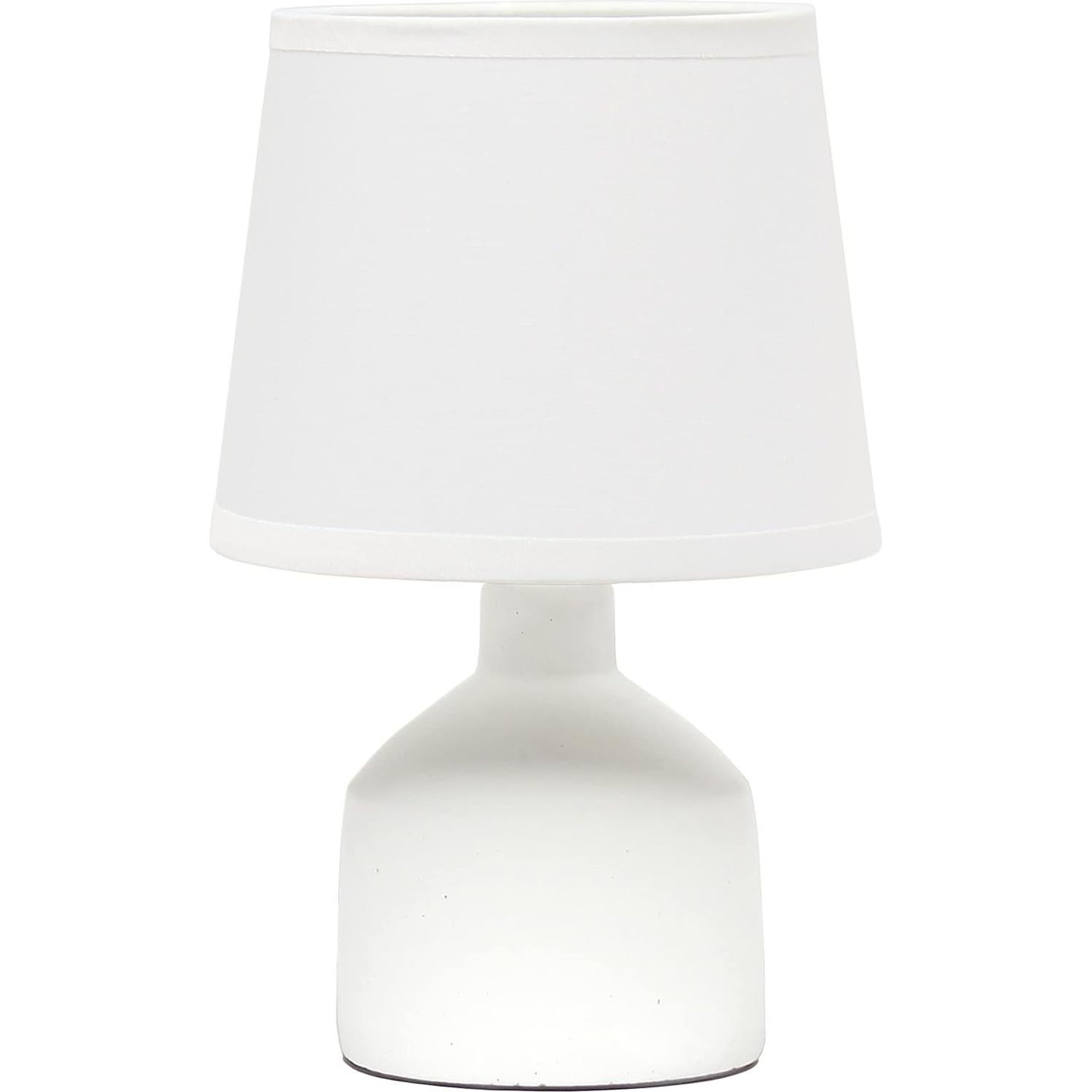 Lámpara de Mesa Simple Designs Mini Bocksbeutal Concreto 24cm