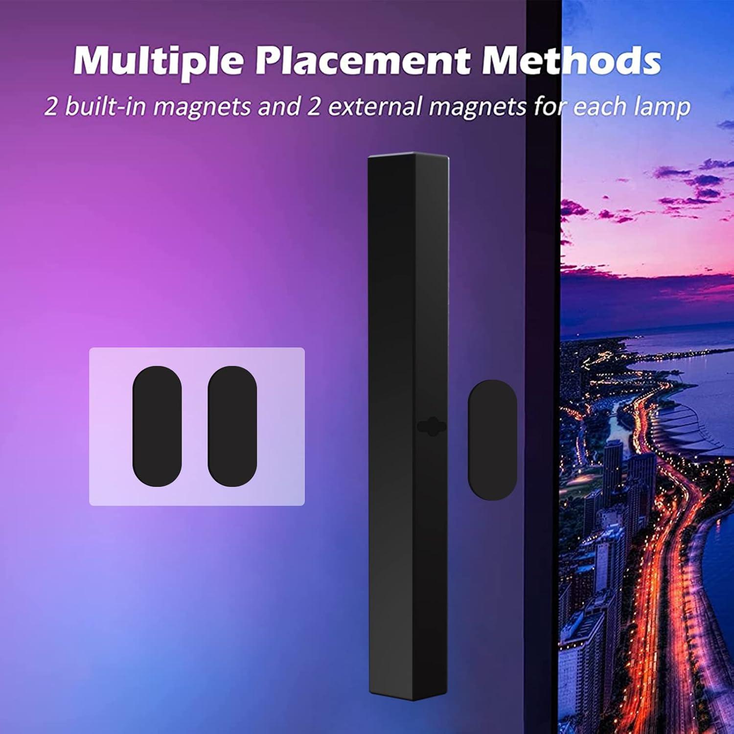 Barras de Luz LED Inteligentes DS ARGB 30 cm RGB para TV