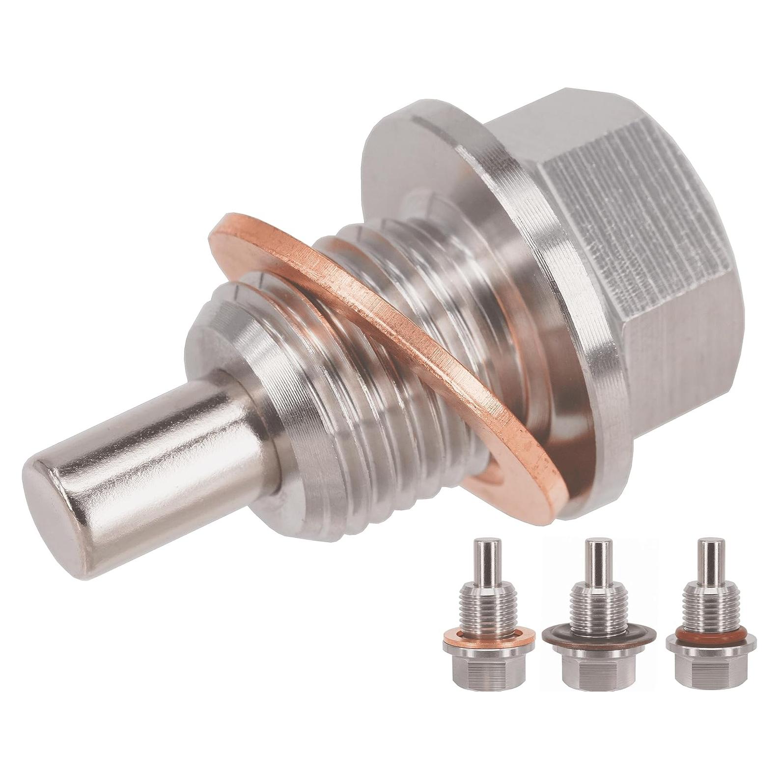 Tapón de Drenaje Magnético Dsnaduo 1/2"x20 Acero Inoxidable