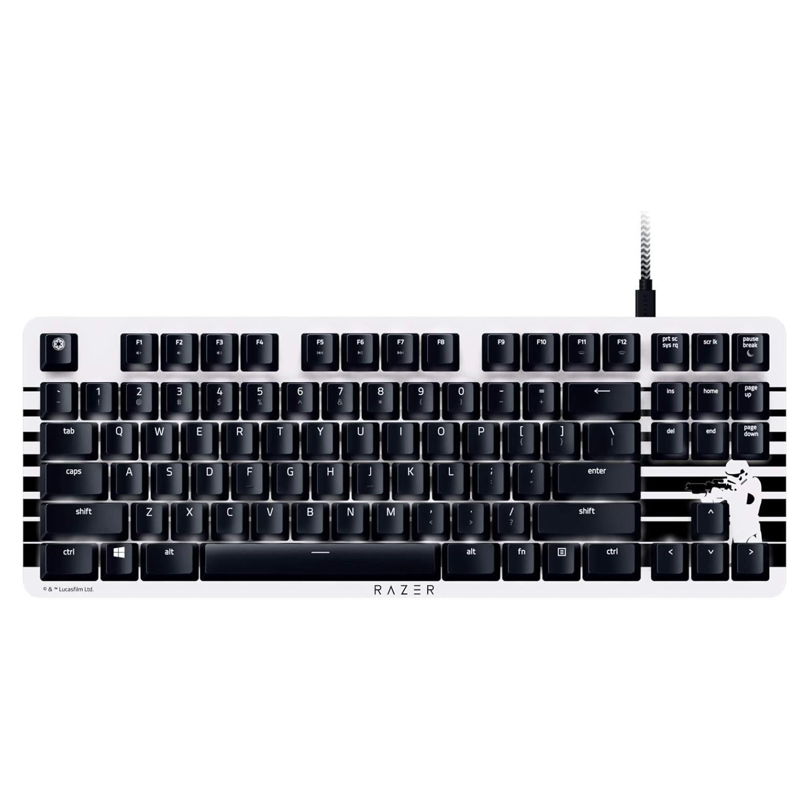 Teclado Mecánico Razer BlackWidow Lite TKL - Interruptores Naranjas