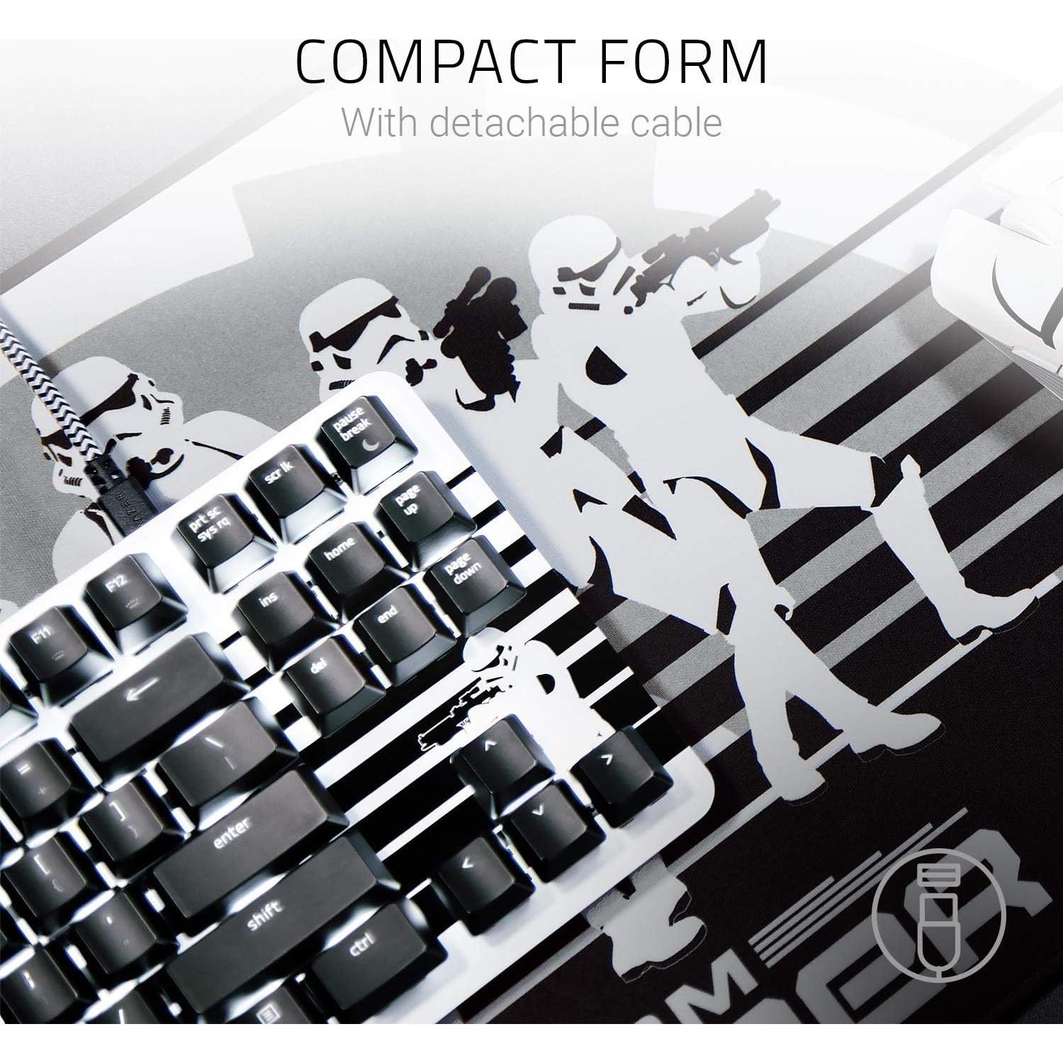 Teclado Mecánico Razer BlackWidow Lite TKL - Interruptores Naranjas