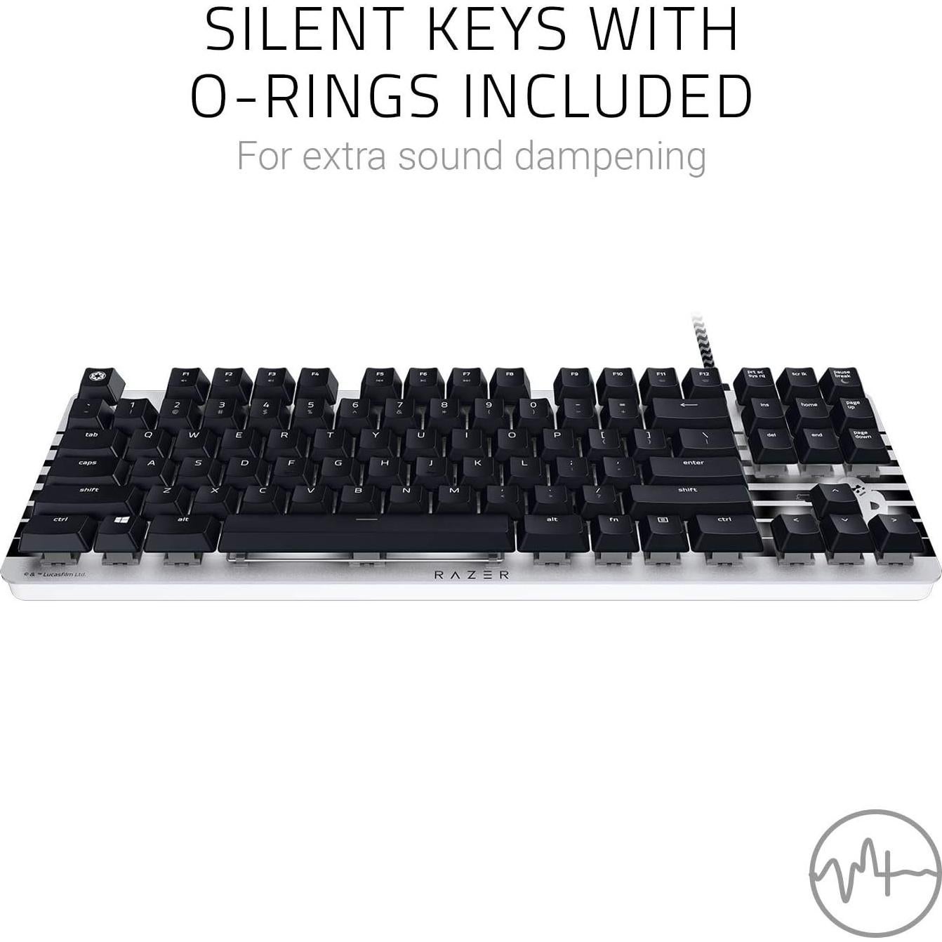 Teclado Mecánico Razer BlackWidow Lite TKL - Interruptores Naranjas