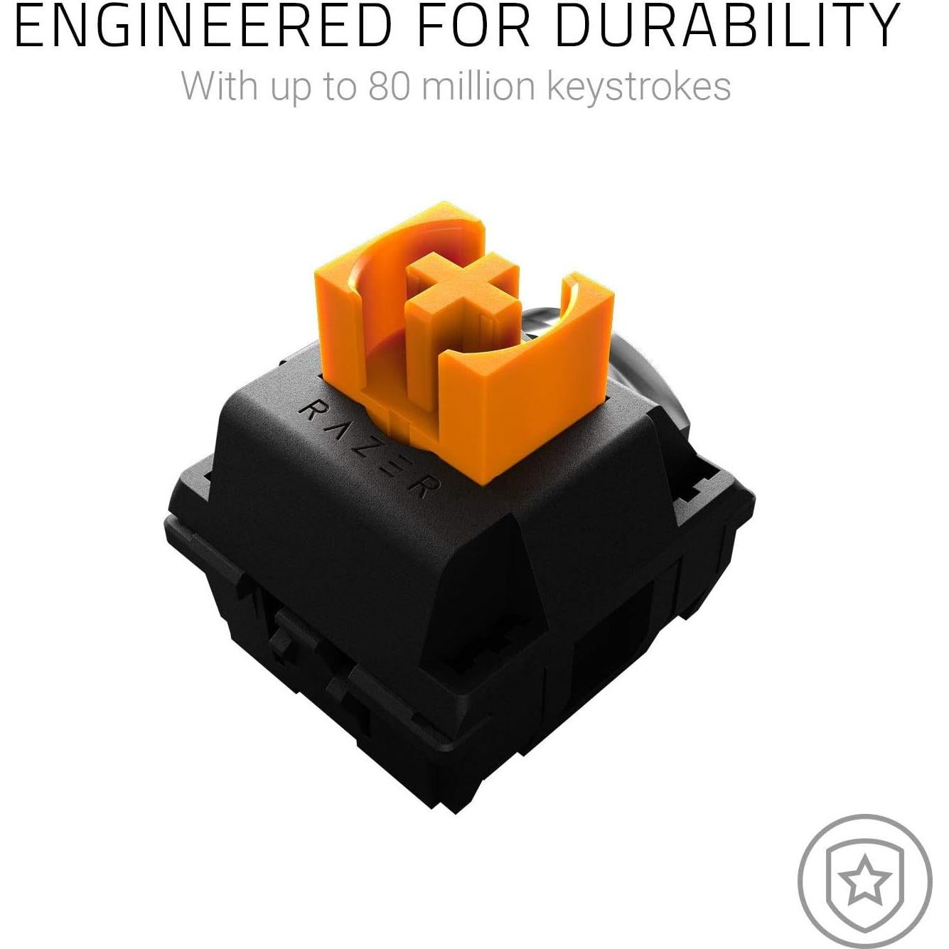 Teclado Mecánico Razer BlackWidow Lite TKL - Interruptores Naranjas