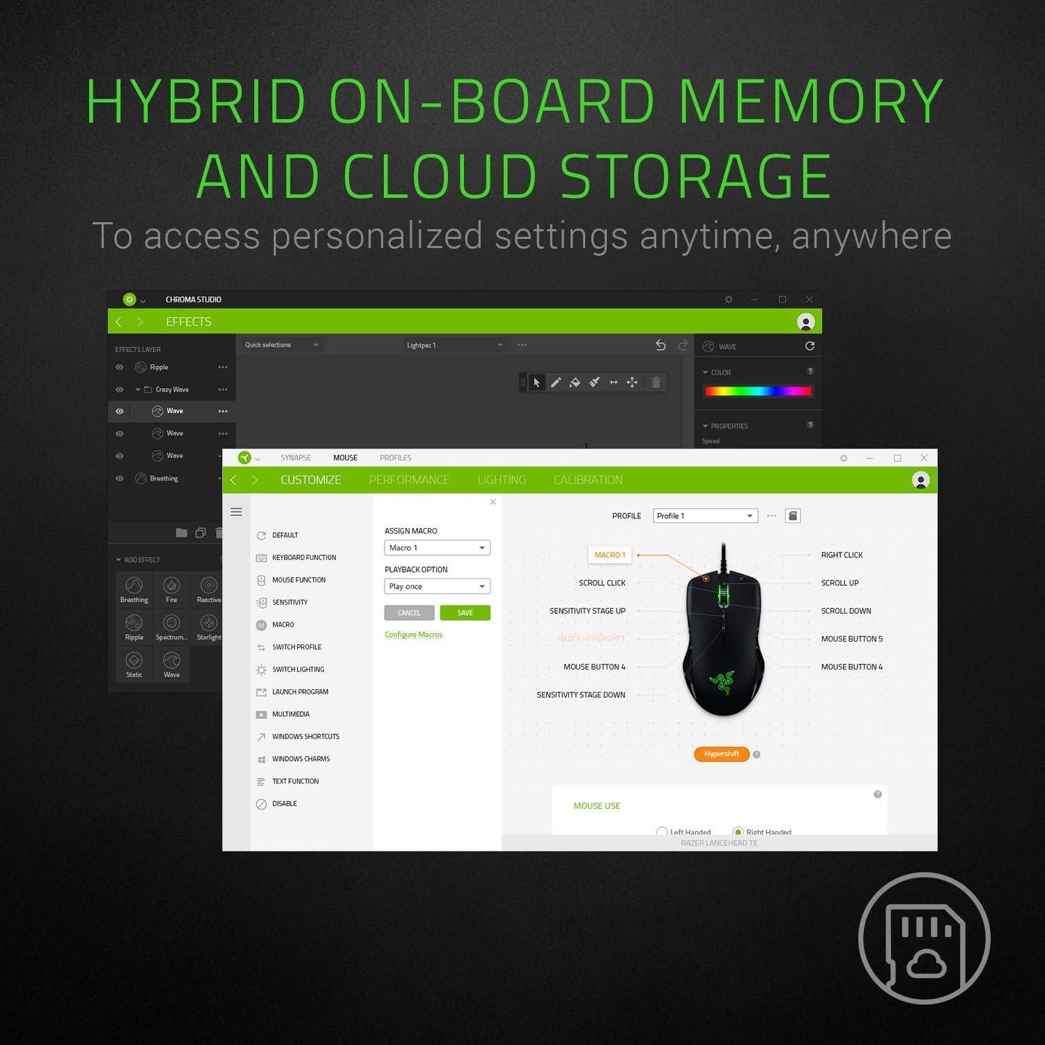 Razer Mamba Elite Ratón Gaming Con Cable 16,000 DPI RGB