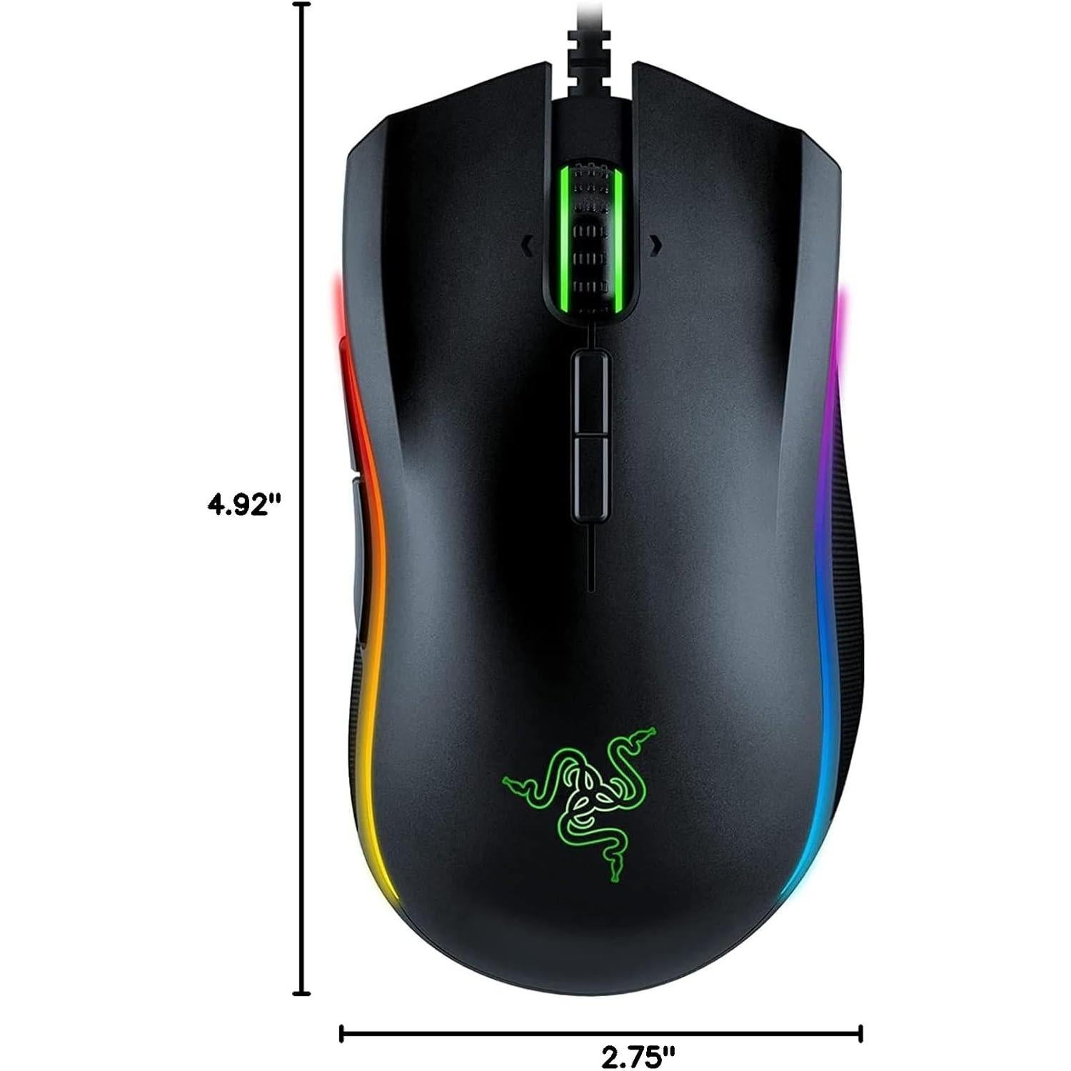 Razer Mamba Elite Ratón Gaming Con Cable 16,000 DPI RGB
