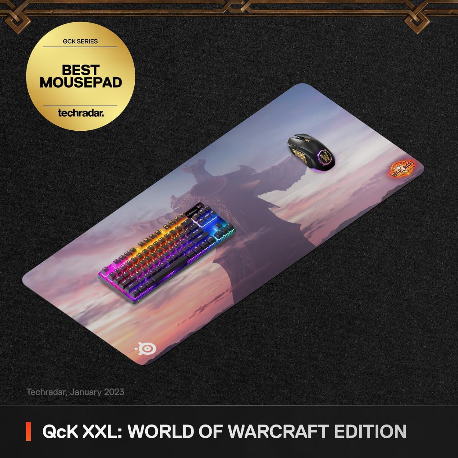 Alfombrilla de Ratón SteelSeries QcK XXL World of Warcraft