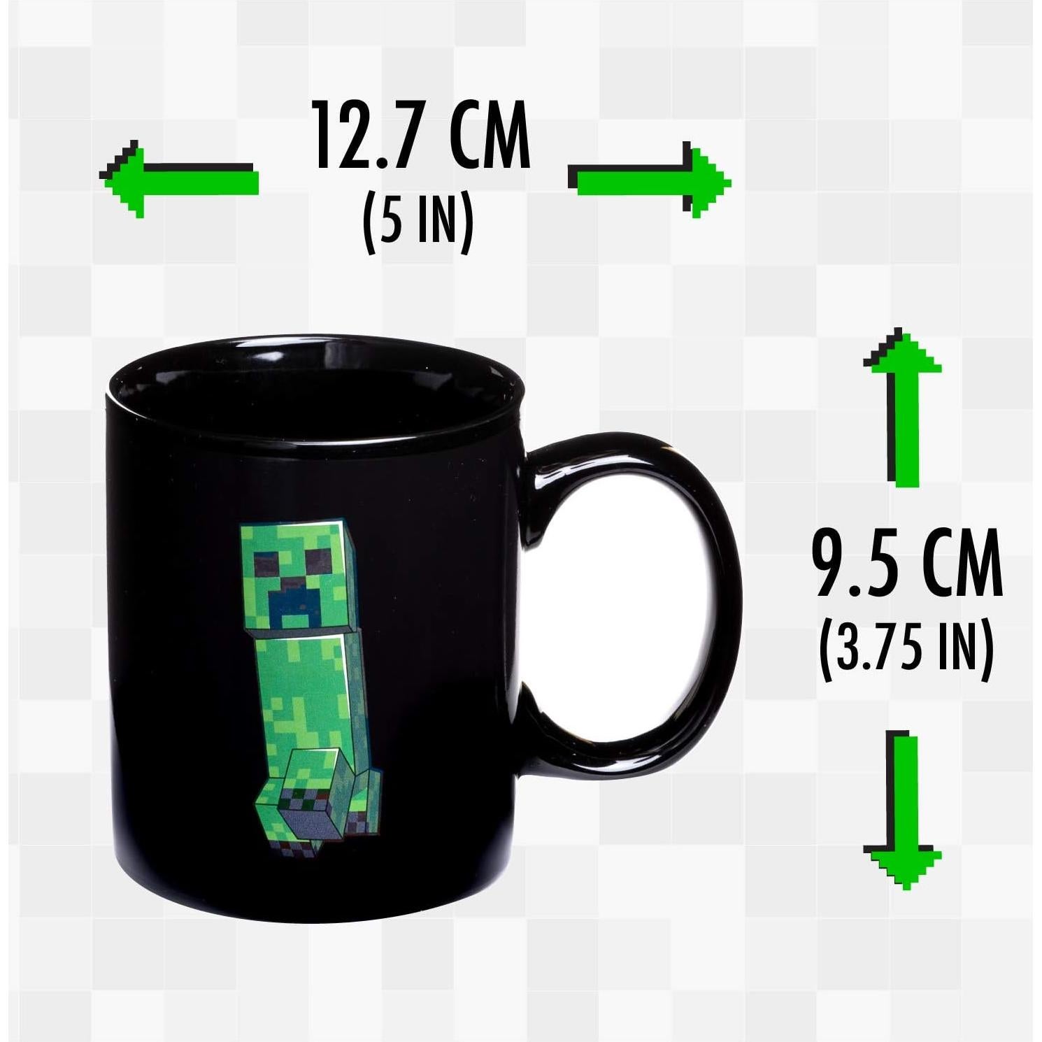 Taza de Cambio de Calor Paladone Minecraft Creeper 295 ml