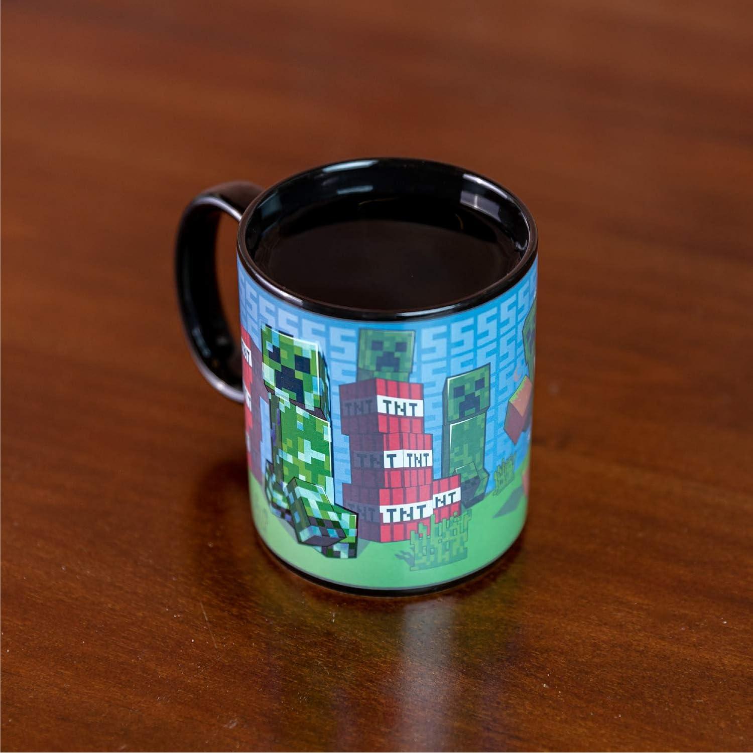 Taza de Cambio de Calor Paladone Minecraft Creeper 295 ml