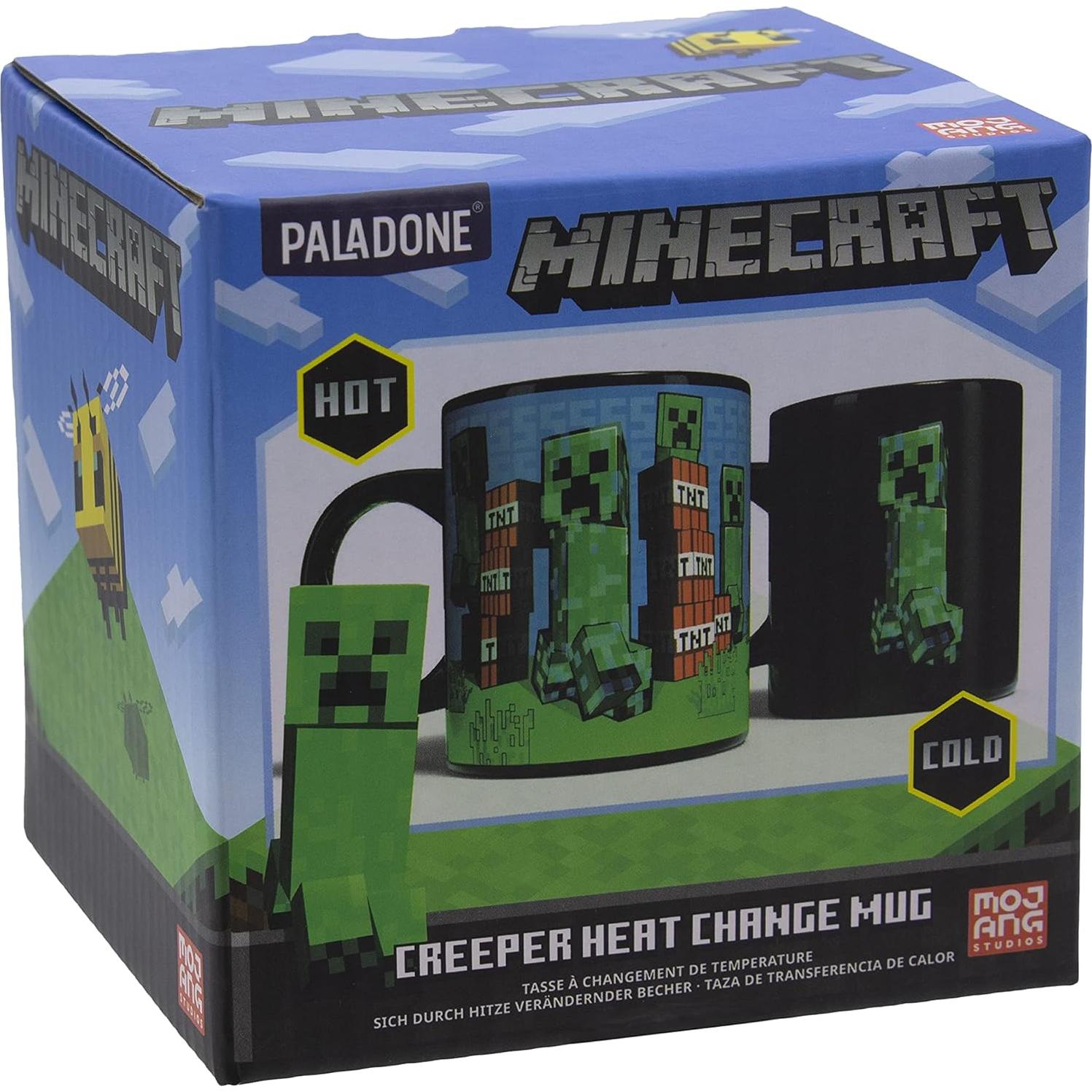 Taza de Cambio de Calor Paladone Minecraft Creeper 295 ml