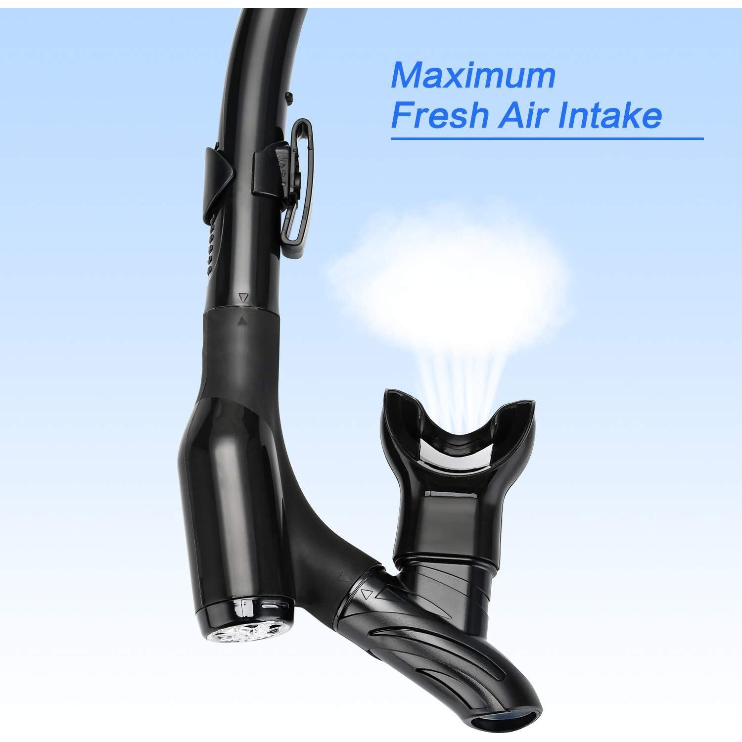 Juego de Snorkel LUXPARD con Máscara Anti-Niebla y Tubo Seco