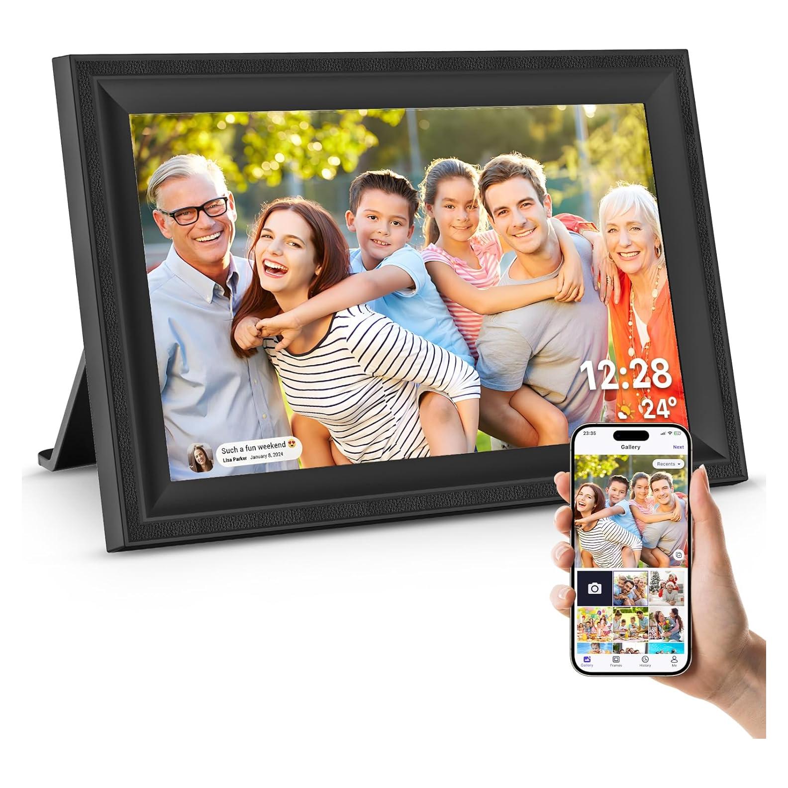 Marco de Fotos Digital JIUGEDPF 10.1" WiFi 16GB Pantalla IPS