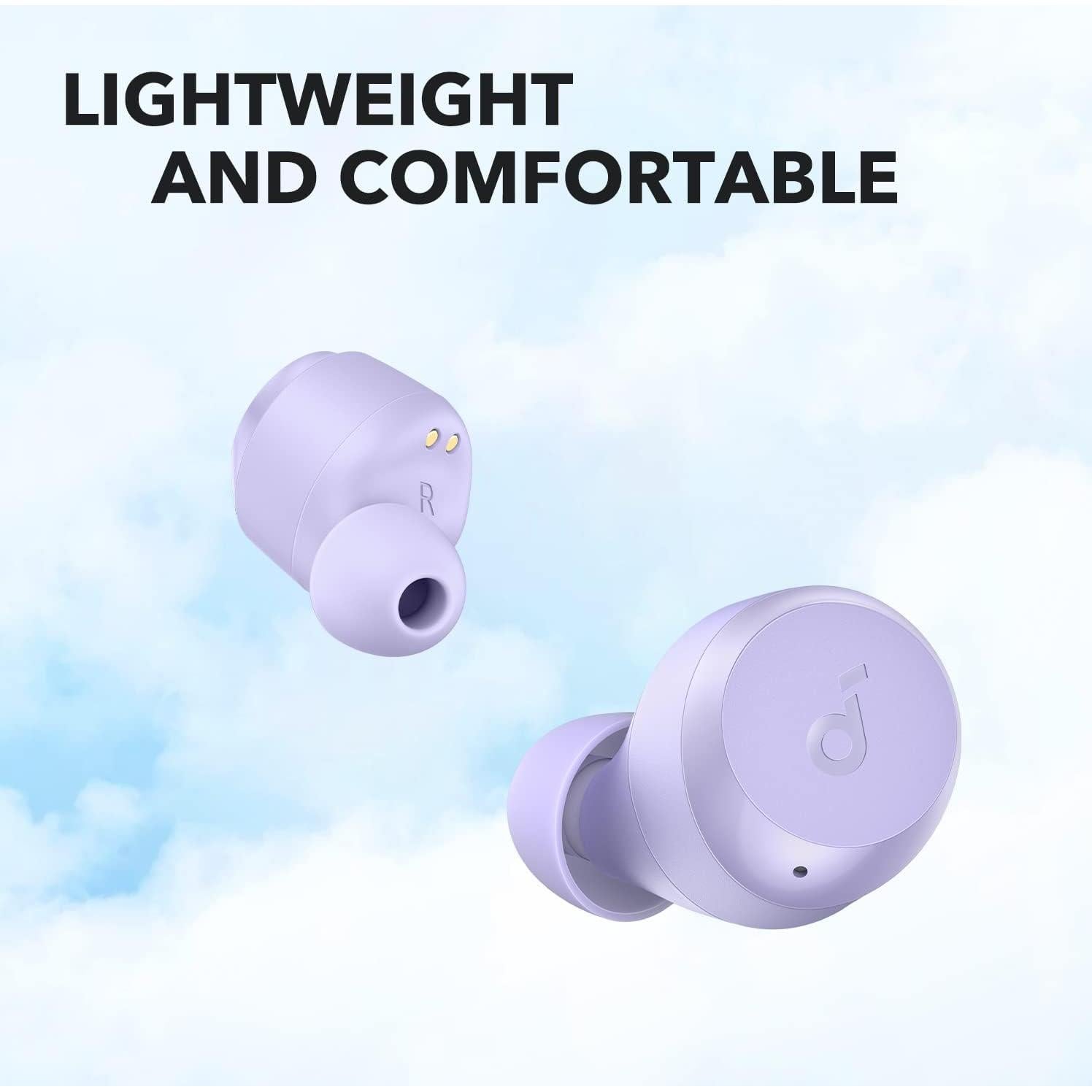 Auriculares Inalámbricos Soundcore A20i Bluetooth 5.3 Púrpura