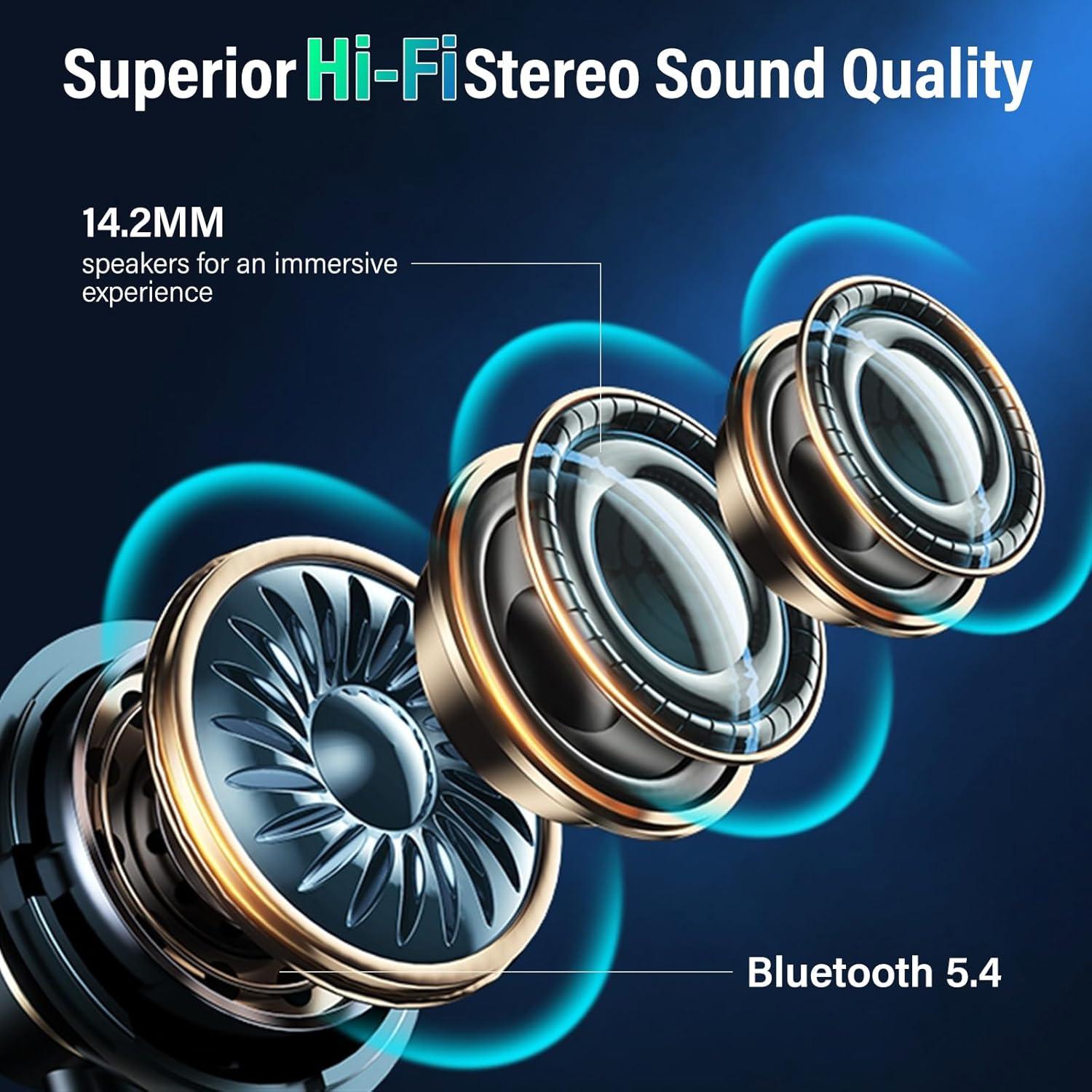 Auriculares Inalámbricos ZYHKON Z9Pro Bluetooth 5.4 IPX7 48H