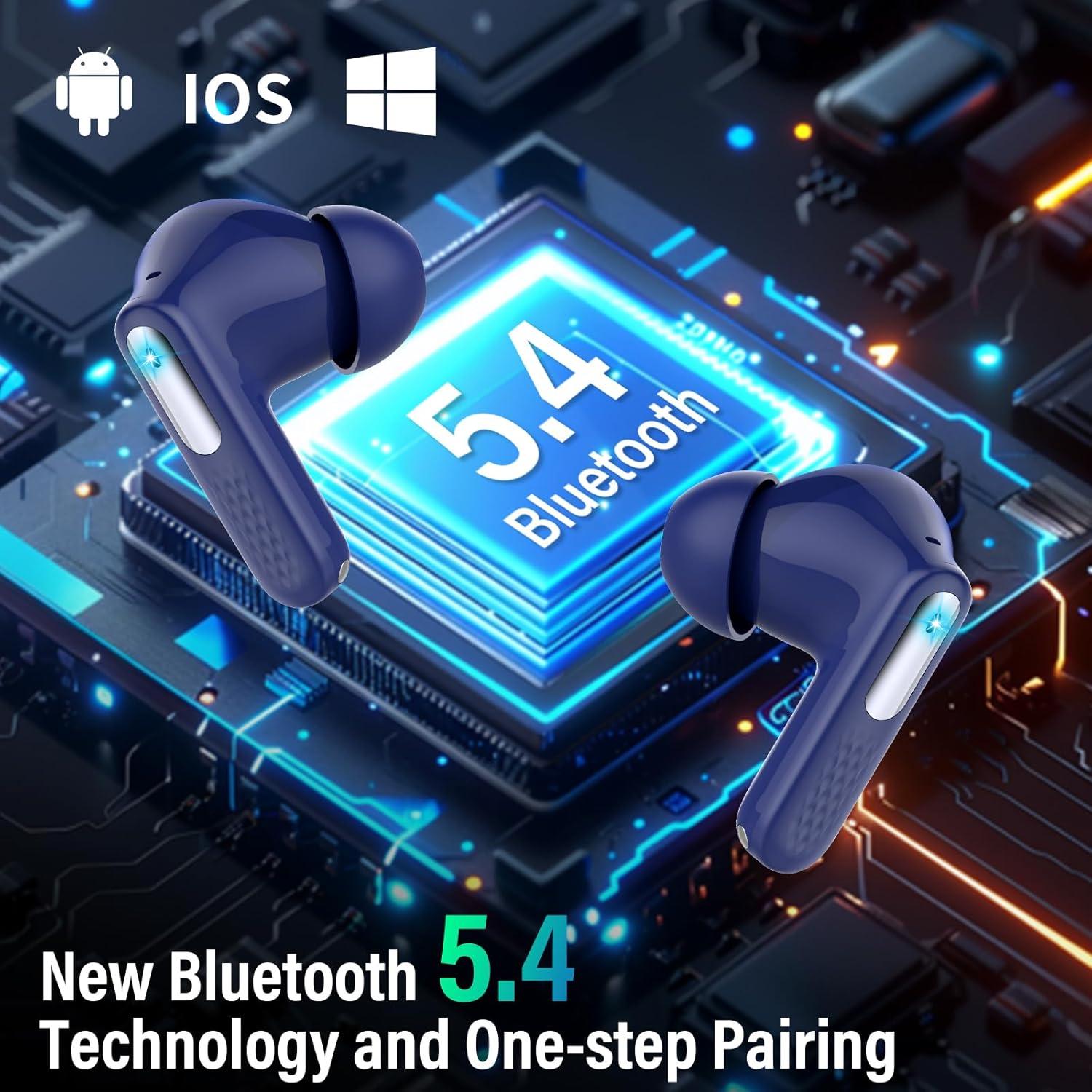 Auriculares Inalámbricos ZYHKON Z9Pro Bluetooth 5.4 IPX7 48H