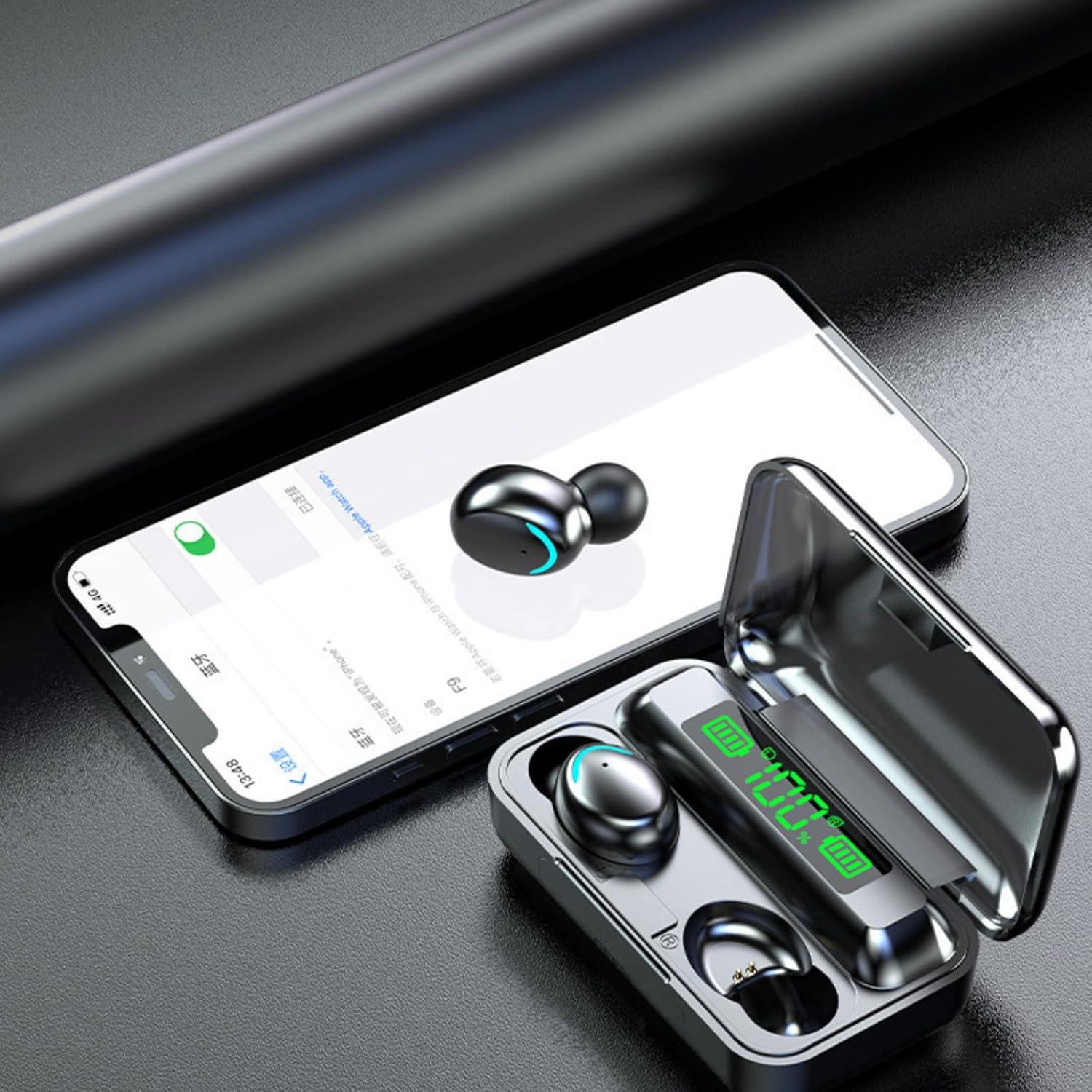 Auriculares Inalámbricos Bluetooth 5.3 F9 con Cancelación de Ruido