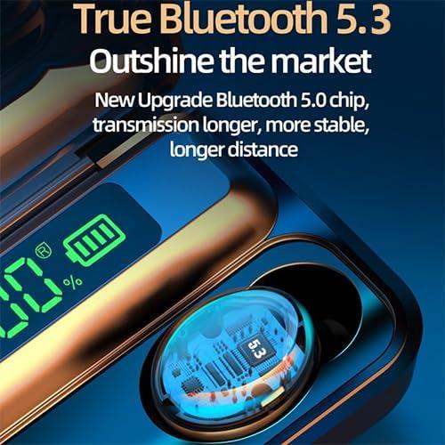 Auriculares Inalámbricos Bluetooth 5.3 F9 con Cancelación de Ruido