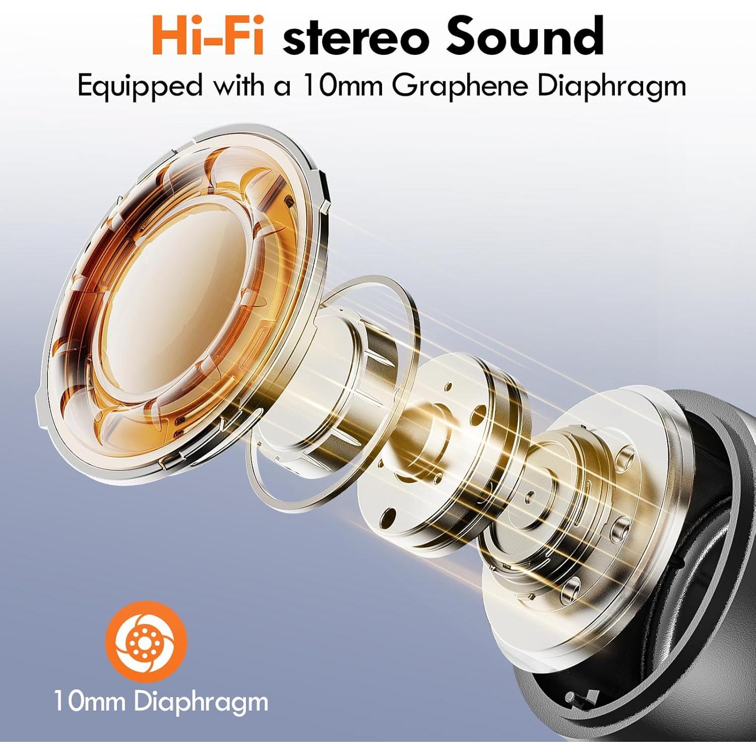 Auriculares Inalámbricos Bluetooth 5.3 S8 Hi-Fi con Micrófono