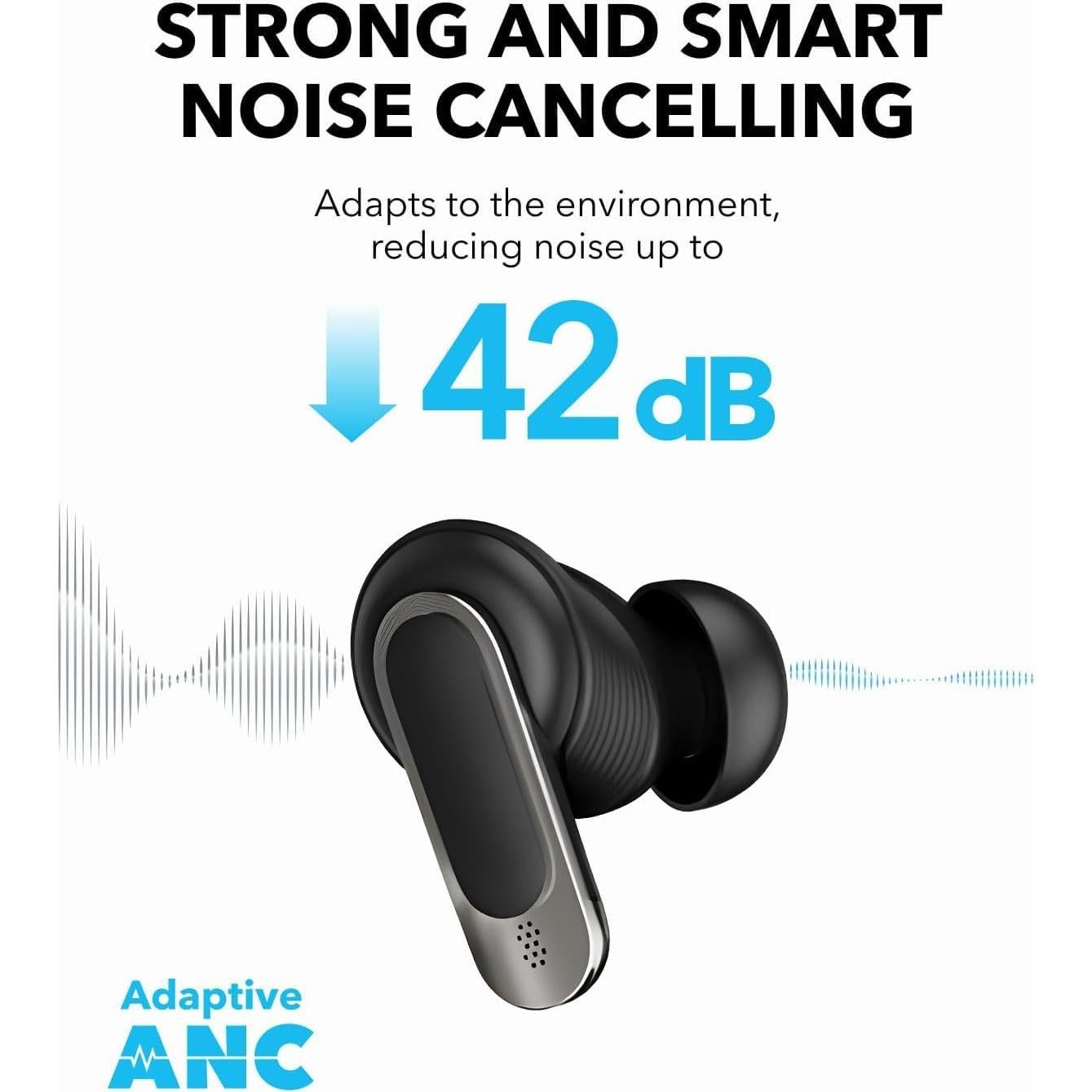 Auriculares Inalámbricos MANHA V8 Bluetooth 5.3, 30H, IPX7