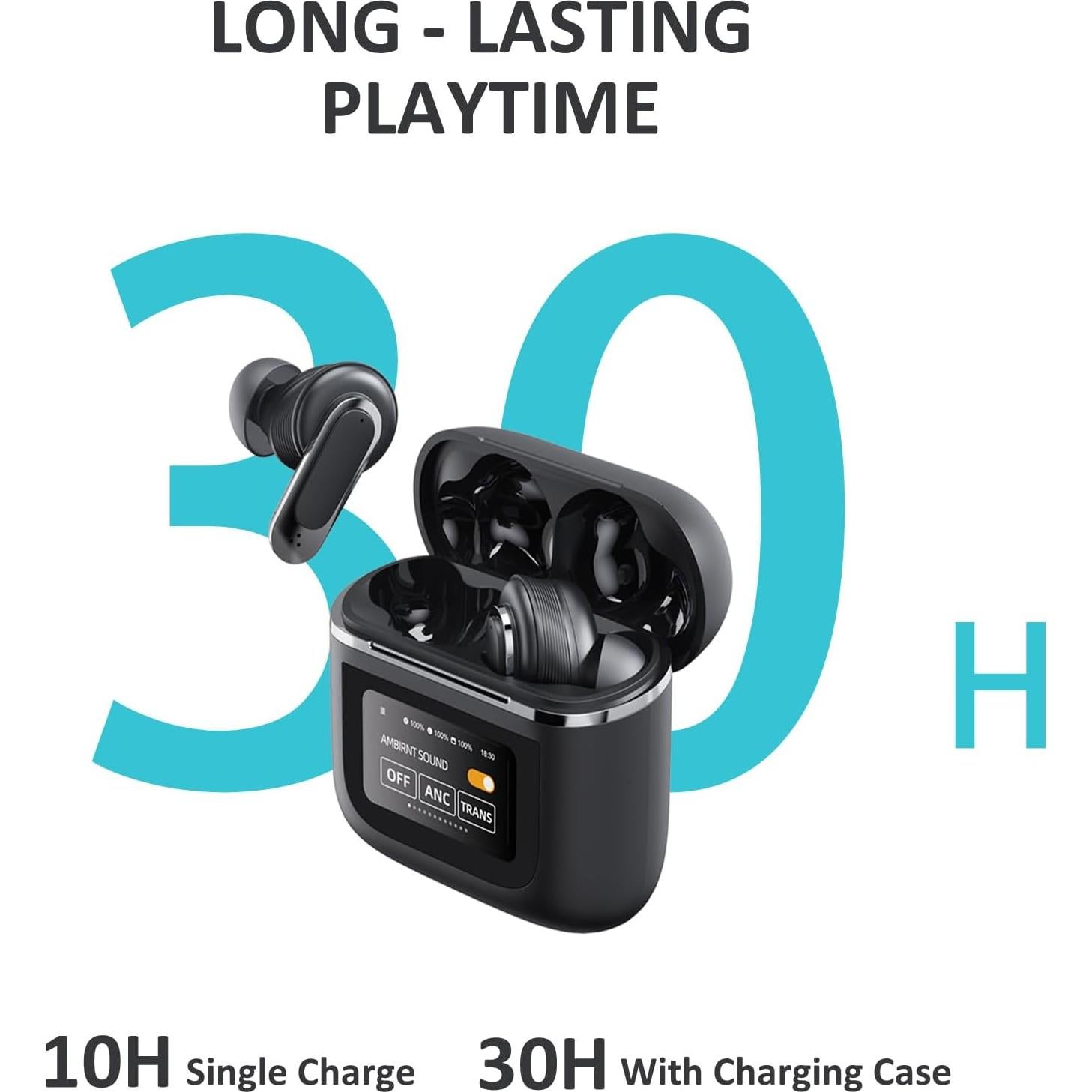 Auriculares Inalámbricos MANHA V8 Bluetooth 5.3, 30H, IPX7