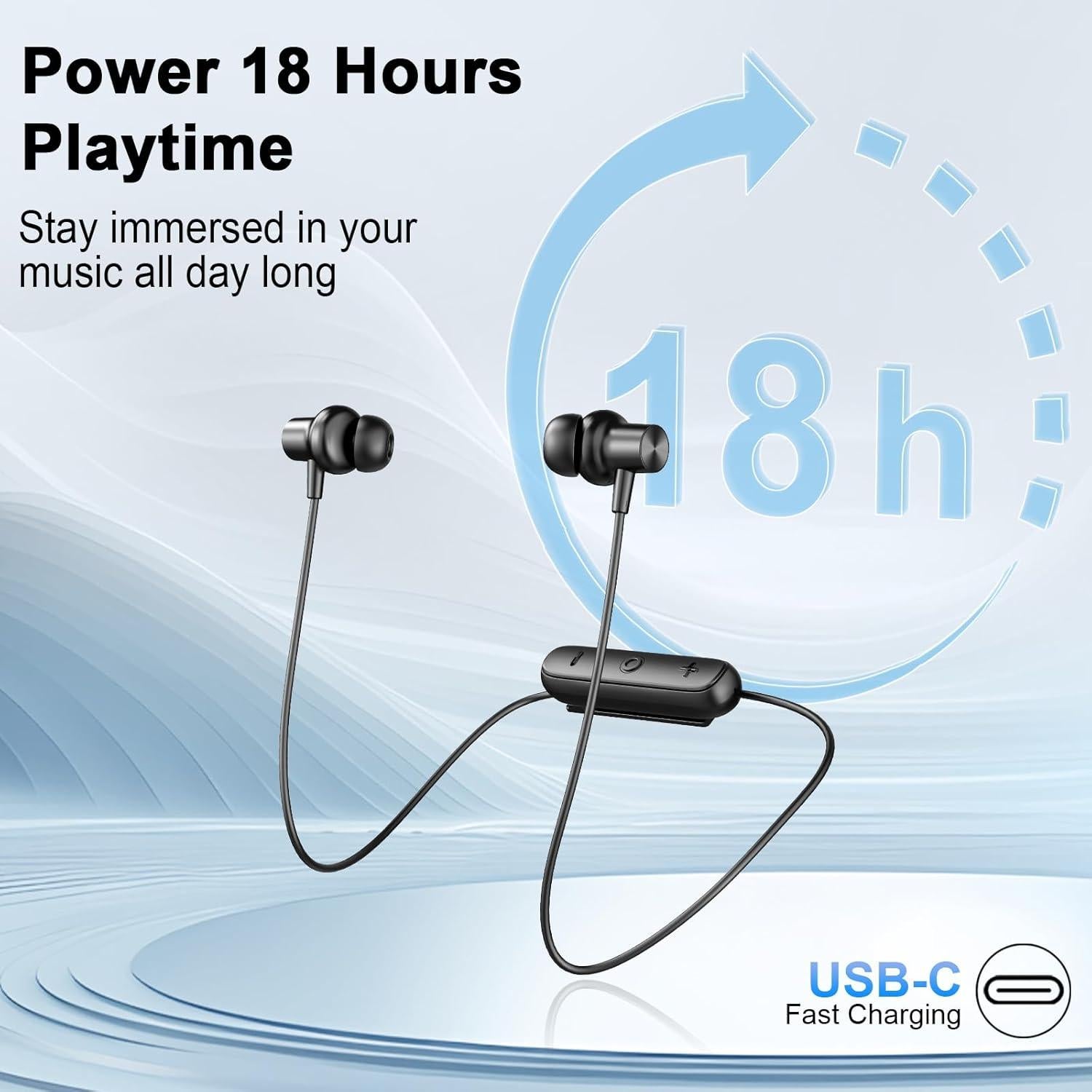 Auriculares Inalámbricos Aggoo N2 con ANC, Bluetooth 5.4, IPX7