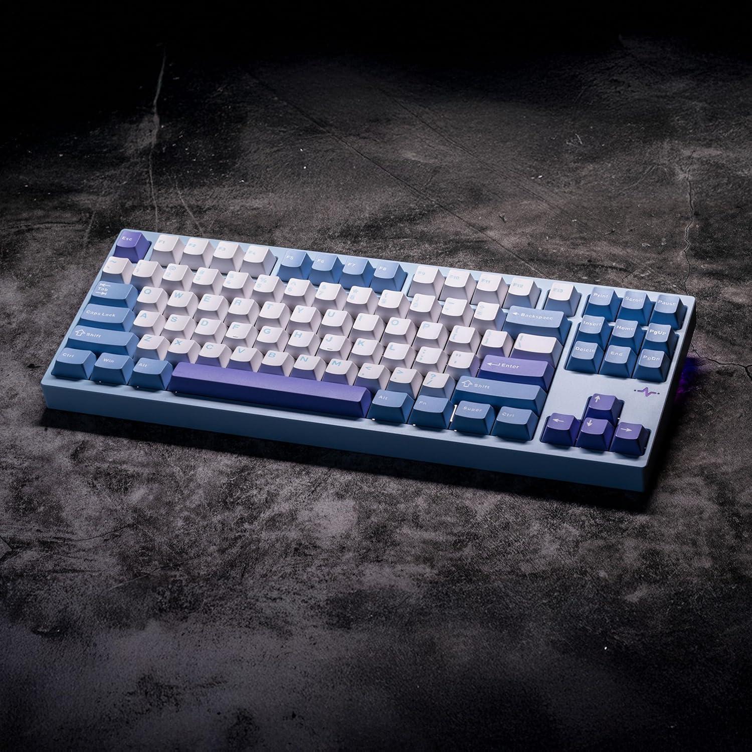 Teclado Mecánico KEEBMONKEY Pro Azul Triple Modo RGB