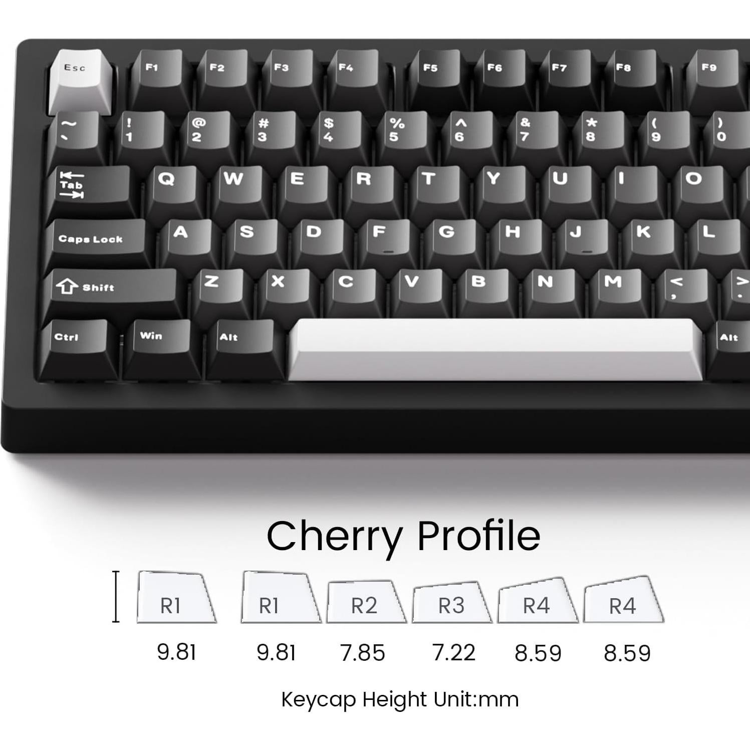 Teclado Mecánico MonsGeek M1 V5 75% Aluminio RGB 8000mAh