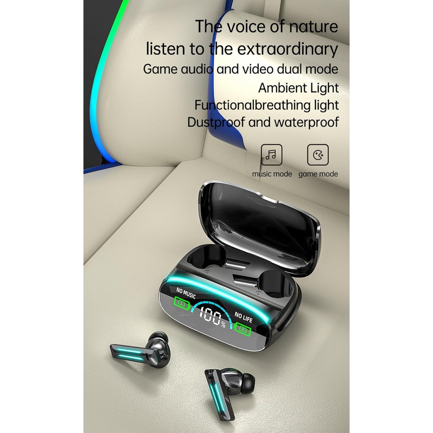 Auriculares Inalámbricos Bluetooth 5.3 JiaSifu IP7 120h