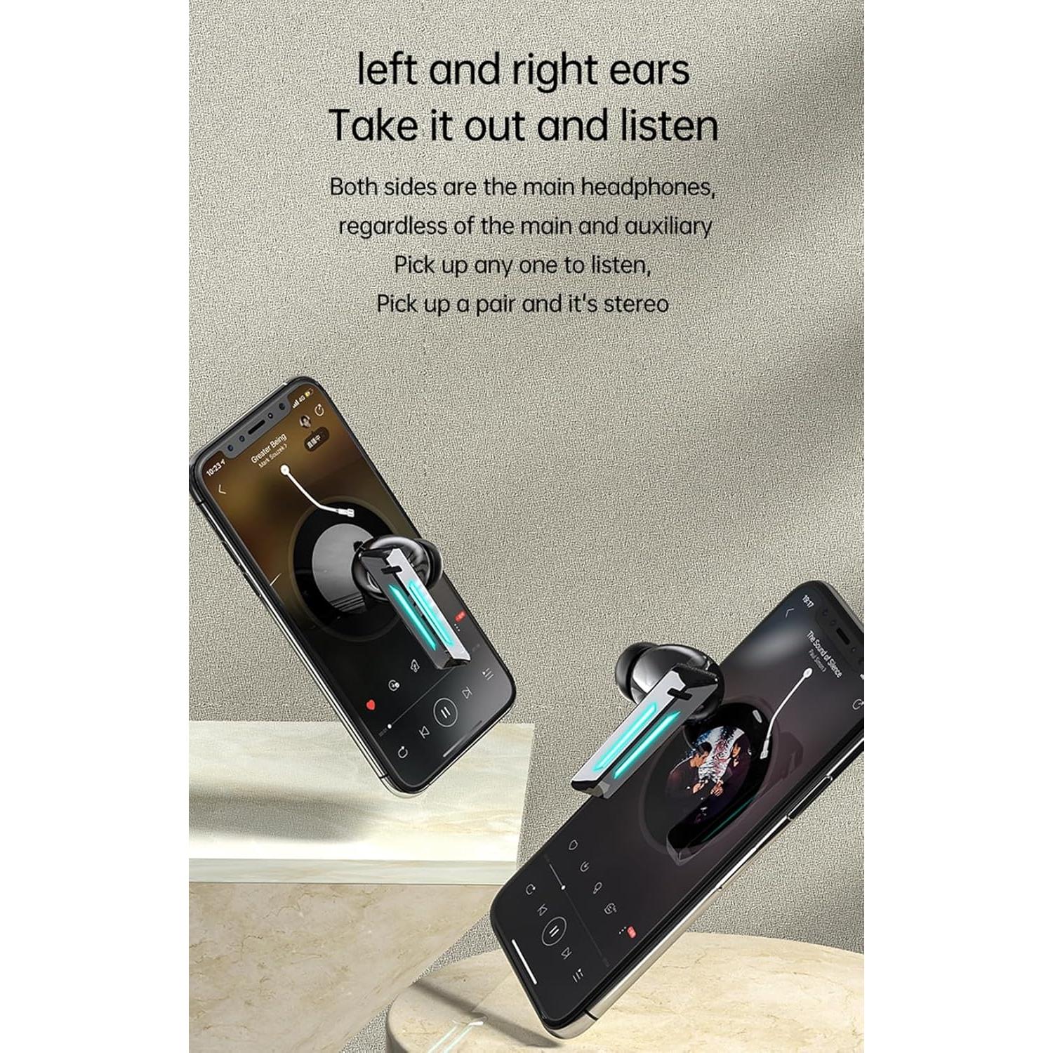 Auriculares Inalámbricos Bluetooth 5.3 JiaSifu IP7 120h